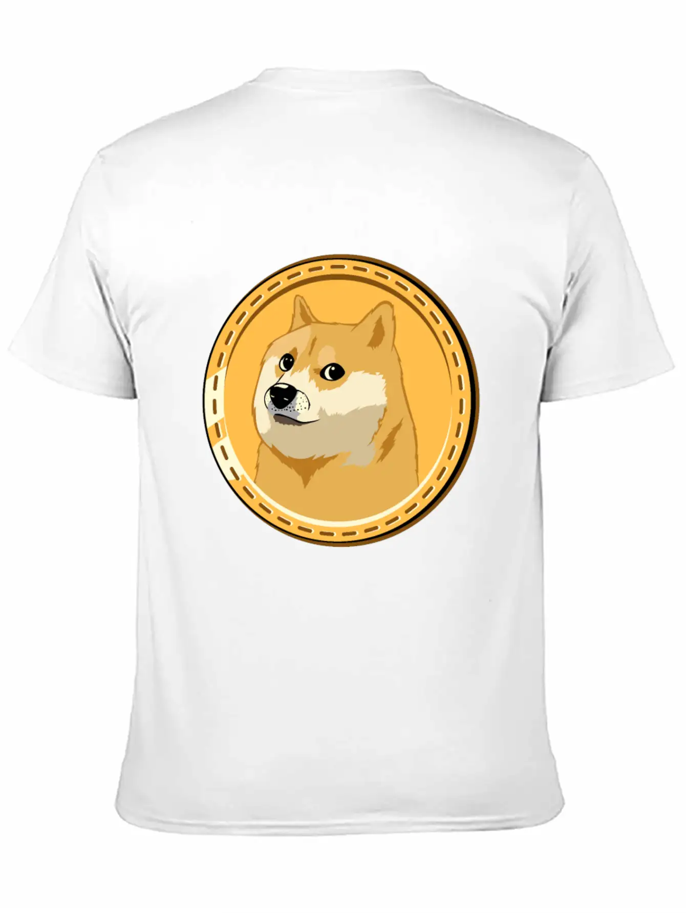HOLD Dogecoin Funny Doge Crypto Cryptocurrency Unisex Casual T-Shirt – Clean Design For Daily Comfort