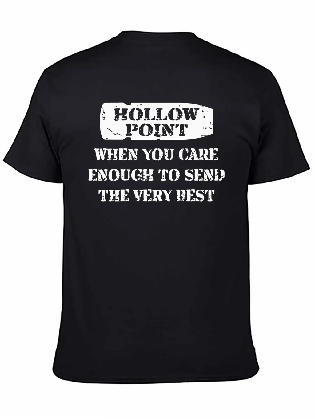 Hollow Point Unisex Casual T-Shirt – Clean Design For Daily Comfort