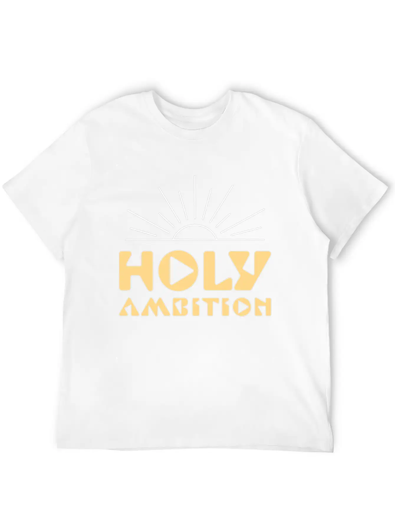 Holy Ambition Unisex Casual T-Shirt – Clean Design For Daily Comfort