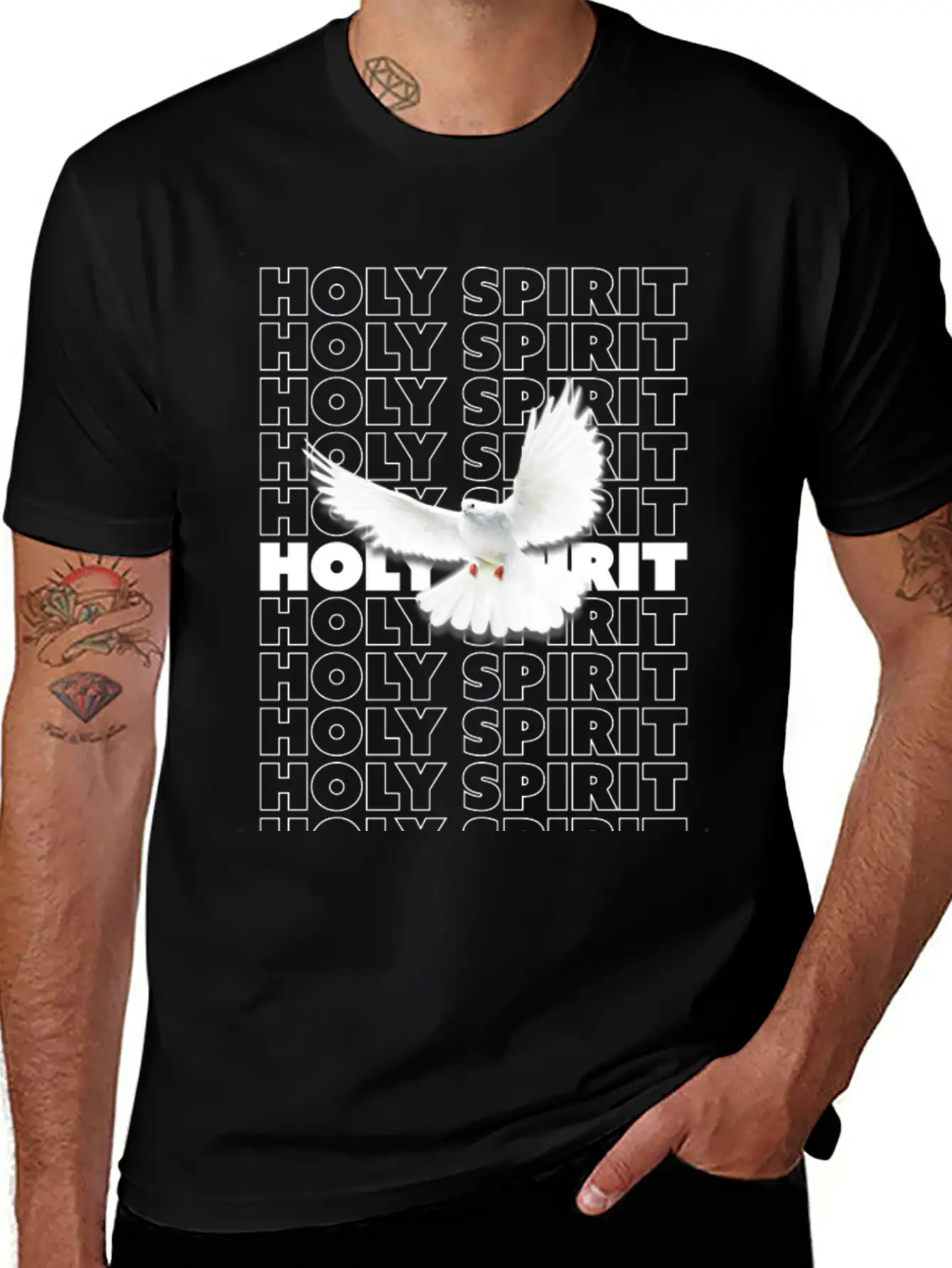HOLY SPIRIT Stylish Everyday T-Shirt – Unisex Basic Cotton Tee