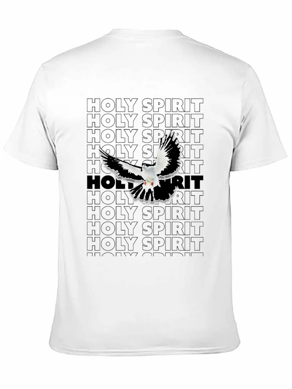 HOLY SPIRIT Stylish Everyday T-Shirt – Unisex Basic Cotton Tee