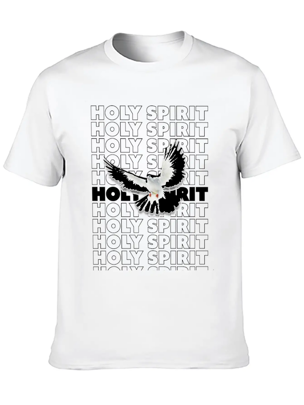 HOLY SPIRIT Stylish Everyday T-Shirt – Unisex Basic Cotton Tee