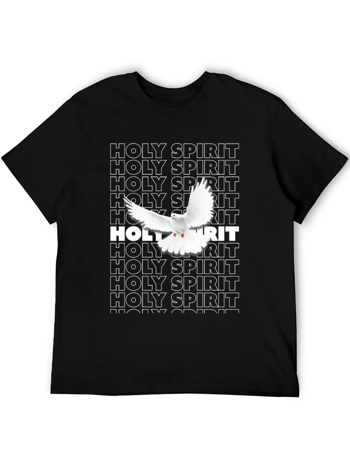 HOLY SPIRIT Stylish Everyday T-Shirt – Unisex Basic Cotton Tee