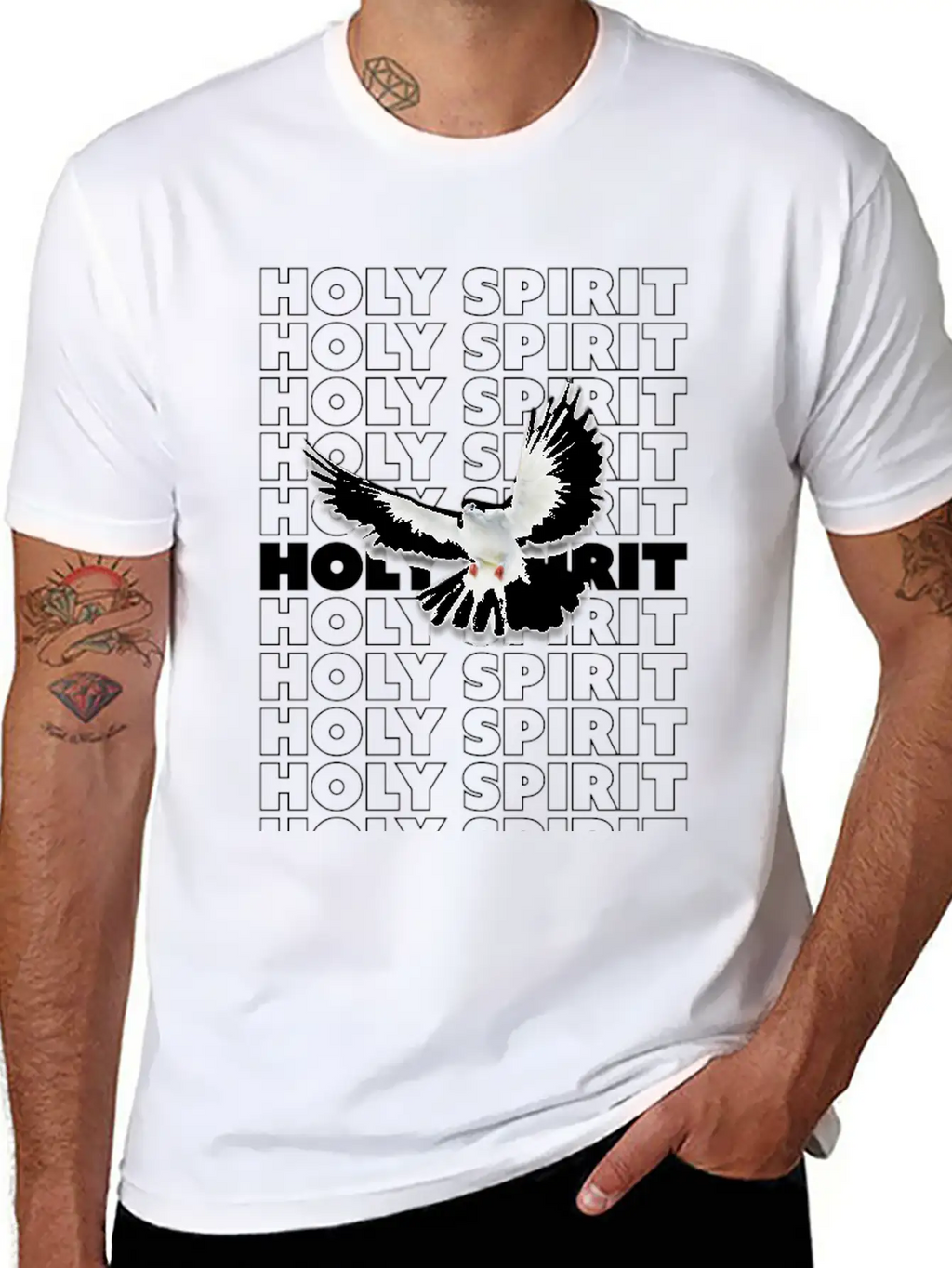 HOLY SPIRIT Stylish Everyday T-Shirt – Unisex Basic Cotton Tee
