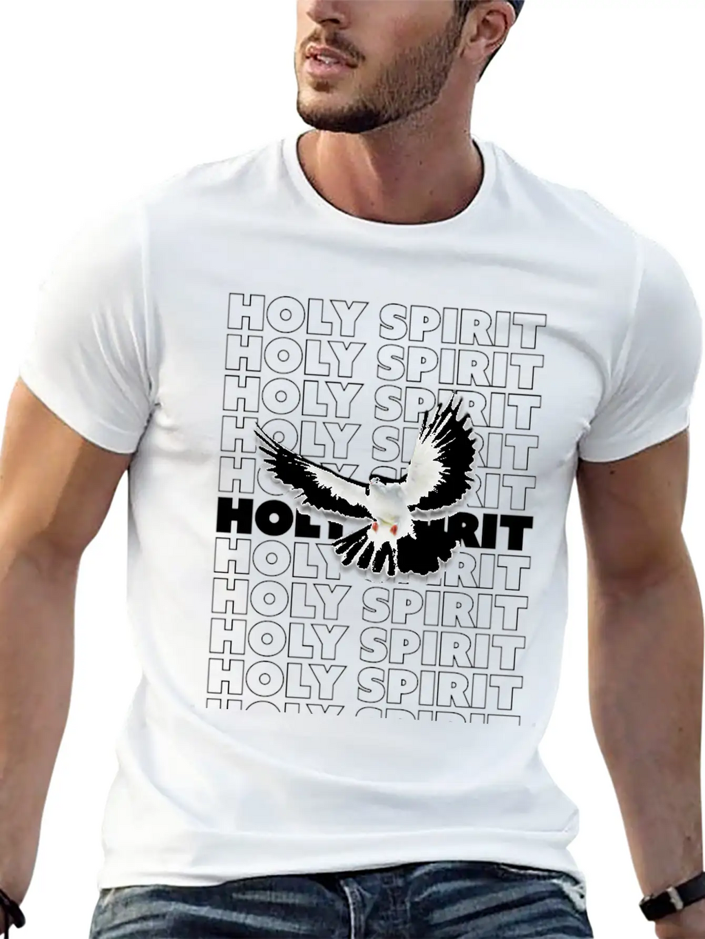 HOLY SPIRIT Stylish Everyday T-Shirt – Unisex Basic Cotton Tee