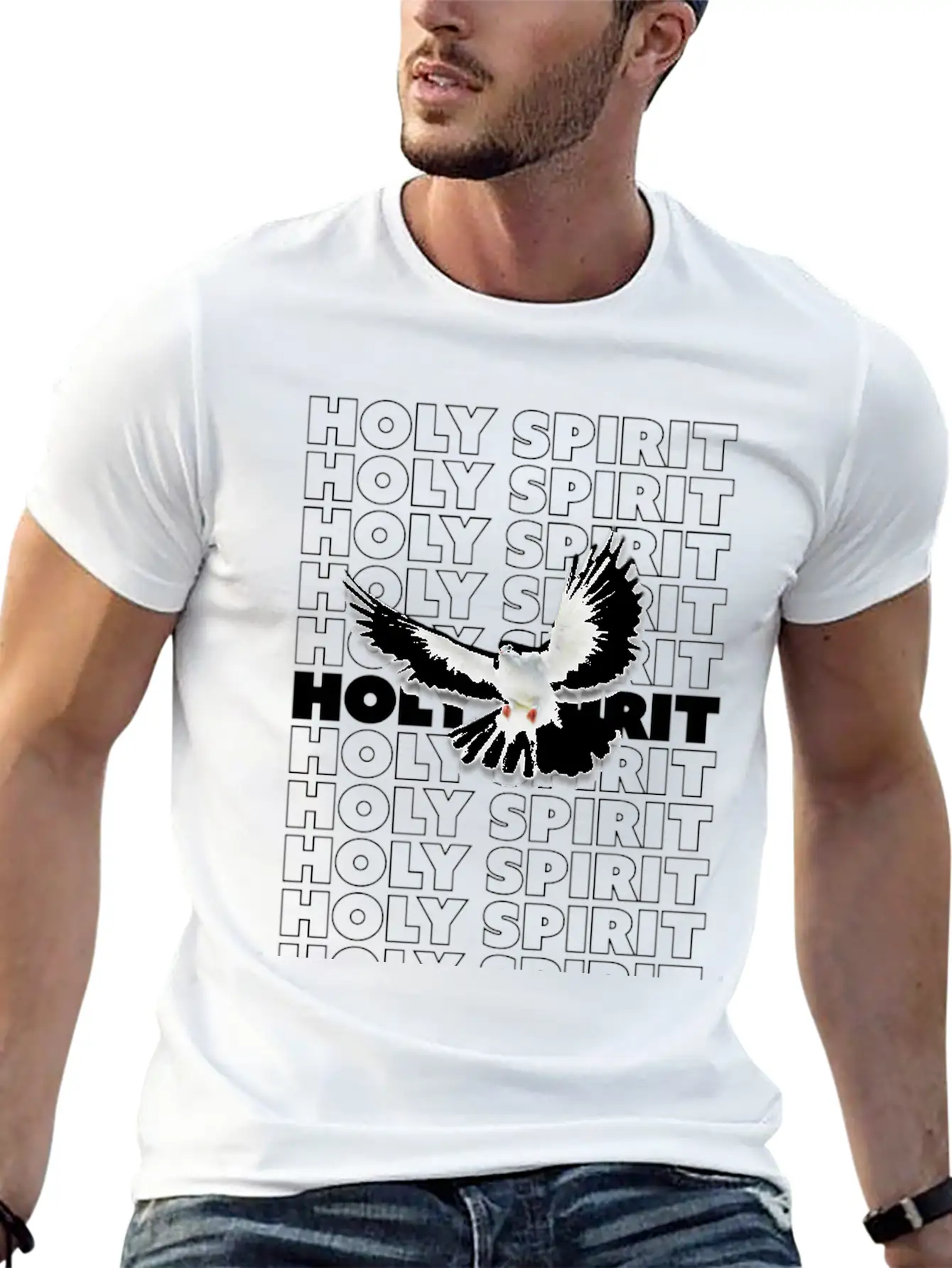 HOLY SPIRIT Stylish Everyday T-Shirt – Unisex Basic Cotton Tee