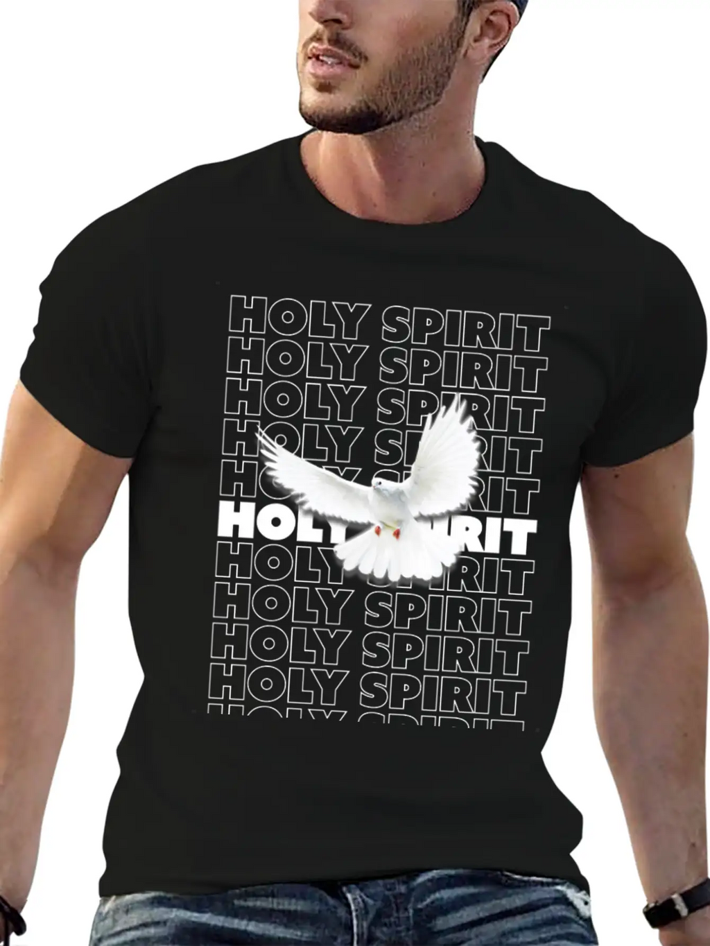 HOLY SPIRIT Stylish Everyday T-Shirt – Unisex Basic Cotton Tee