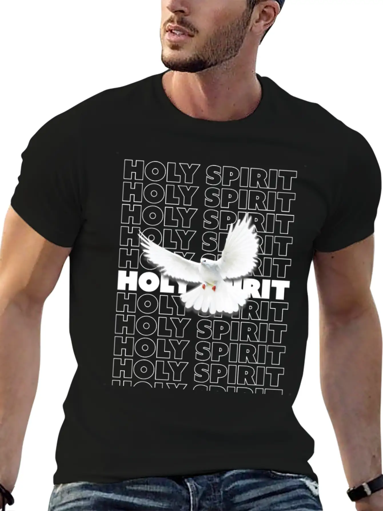 HOLY SPIRIT Stylish Everyday T-Shirt – Unisex Basic Cotton Tee