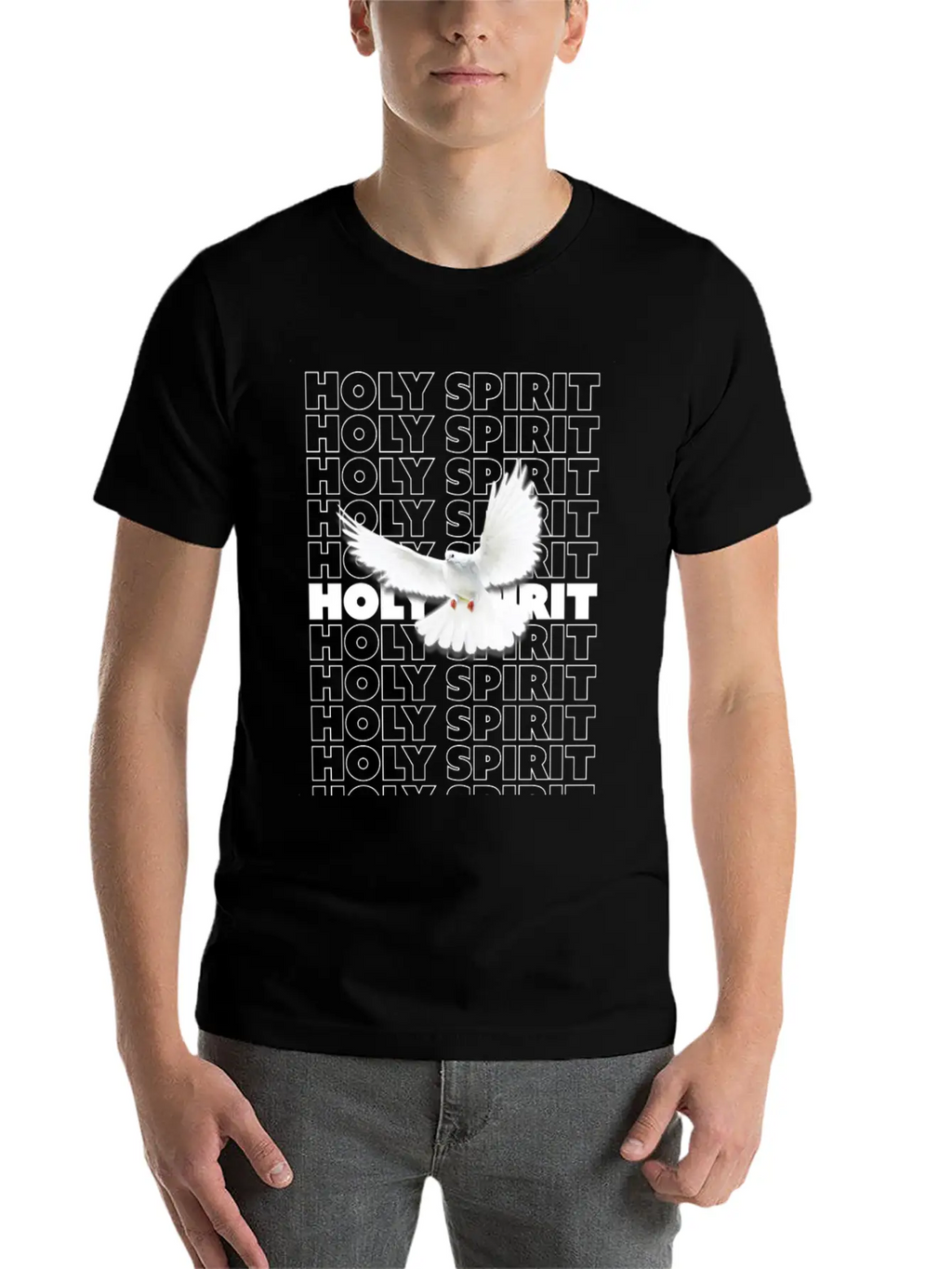 HOLY SPIRIT Stylish Everyday T-Shirt – Unisex Basic Cotton Tee