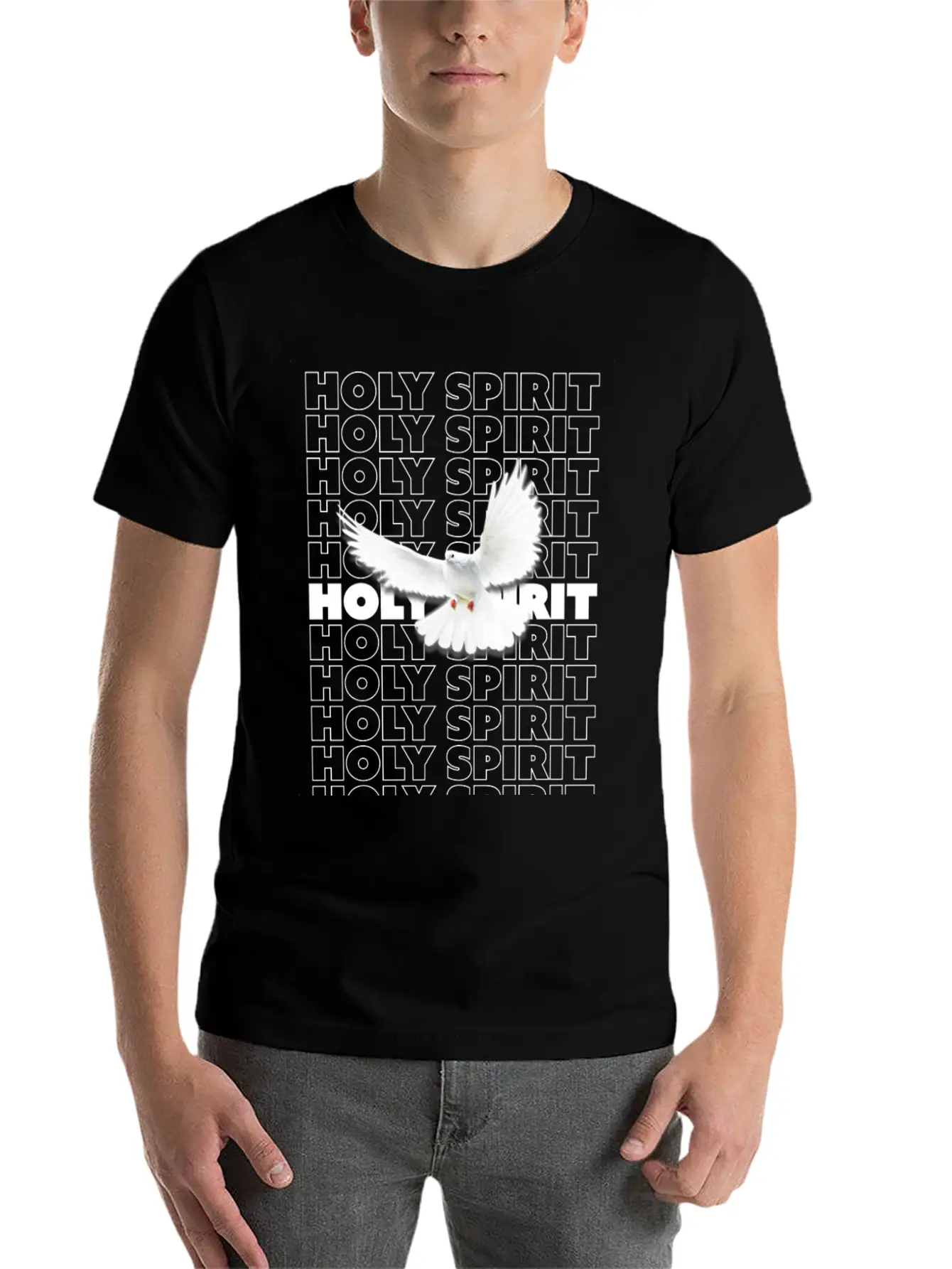 HOLY SPIRIT Stylish Everyday T-Shirt – Unisex Basic Cotton Tee