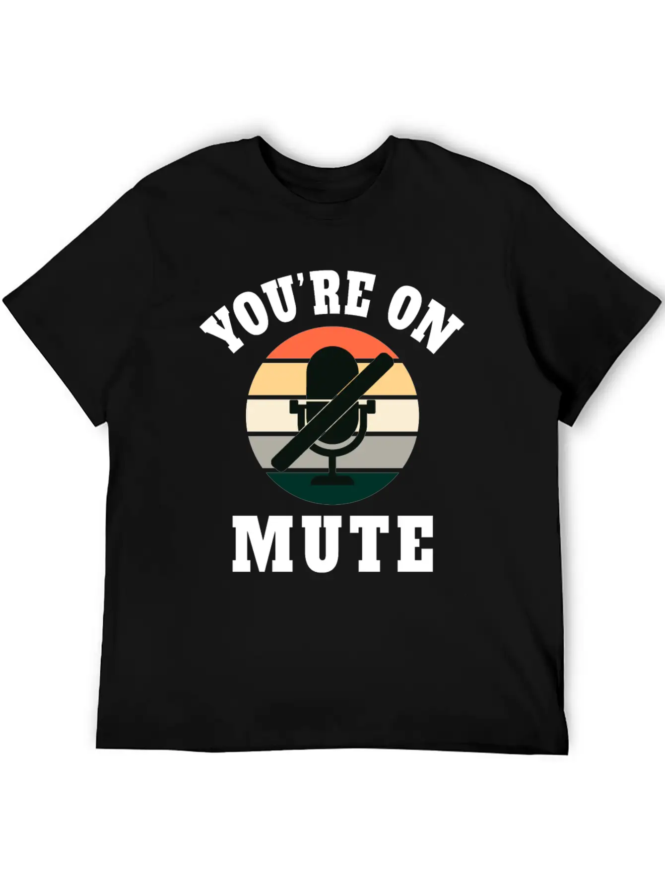 Homeoffice Microphone Office Work Job Essential Cotton Tee For Daily Outfits – Unisex Style
