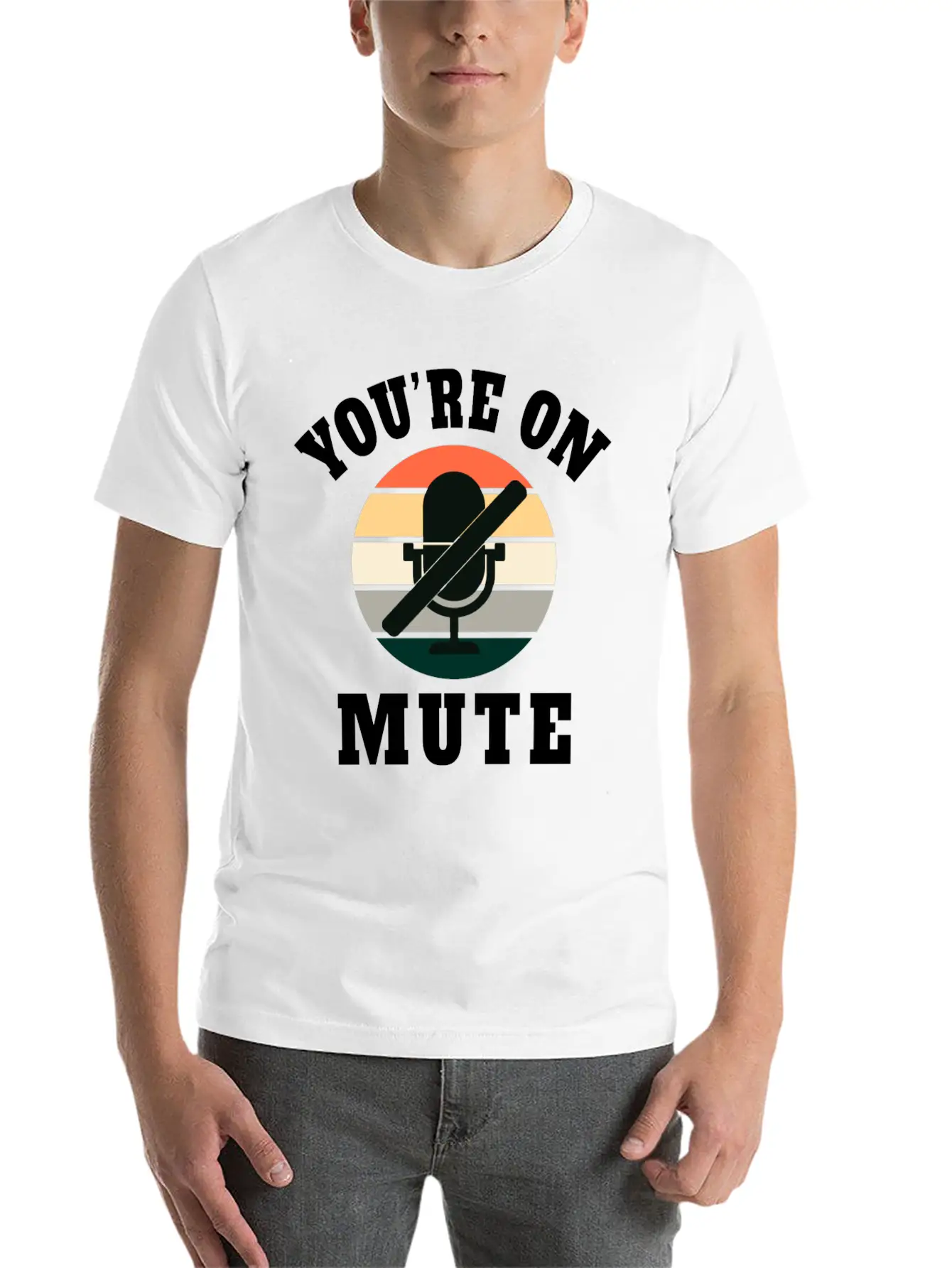 Homeoffice Microphone Office Work Job Essential Cotton Tee For Daily Outfits – Unisex Style