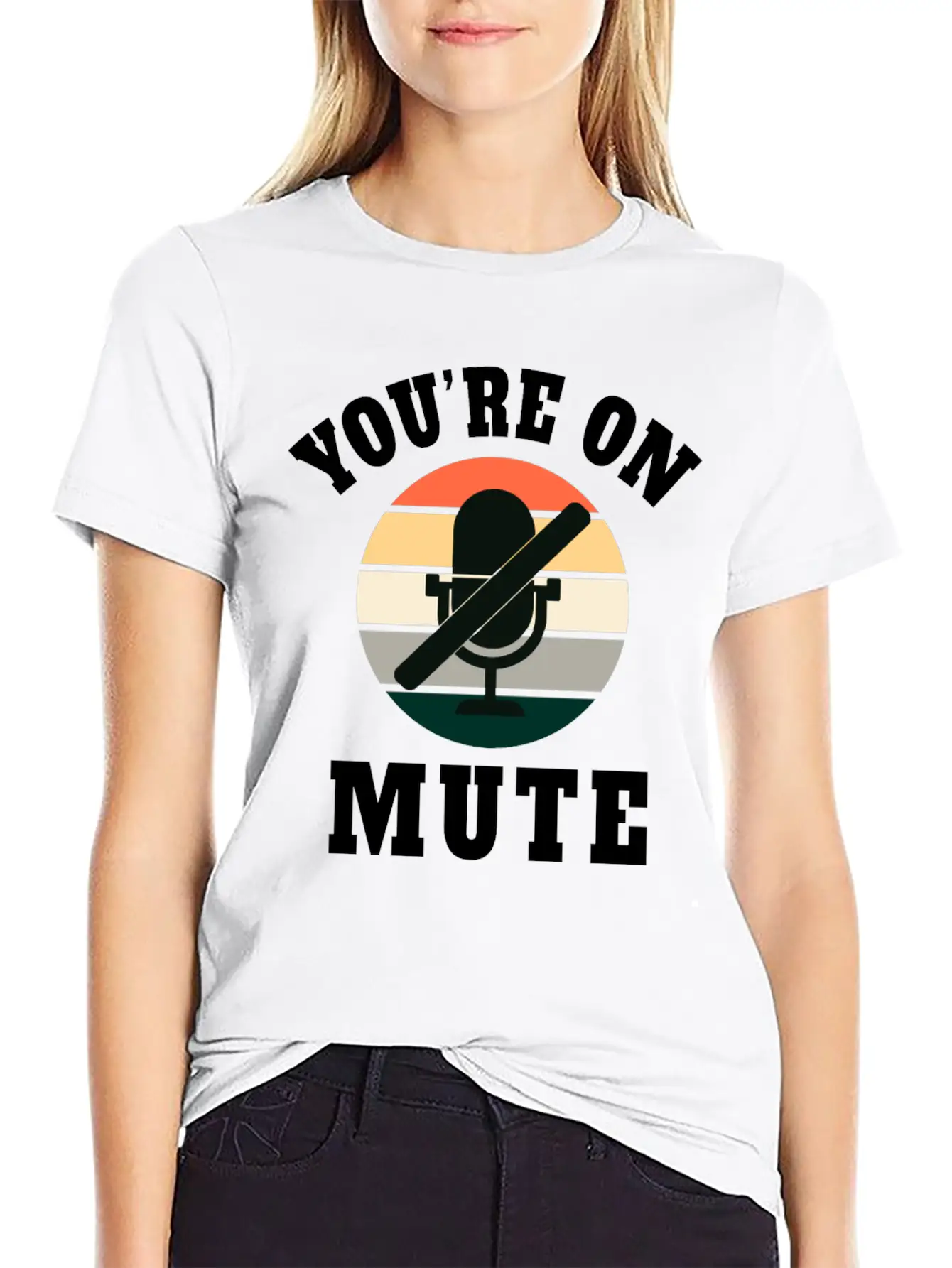 Homeoffice Microphone Office Work Job Essential Cotton Tee For Daily Outfits – Unisex Style