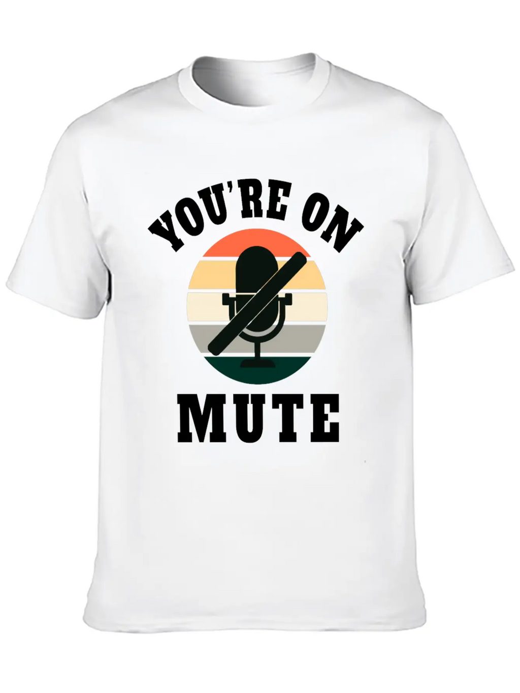 Homeoffice Microphone Office Work Job Essential Cotton Tee For Daily Outfits – Unisex Style