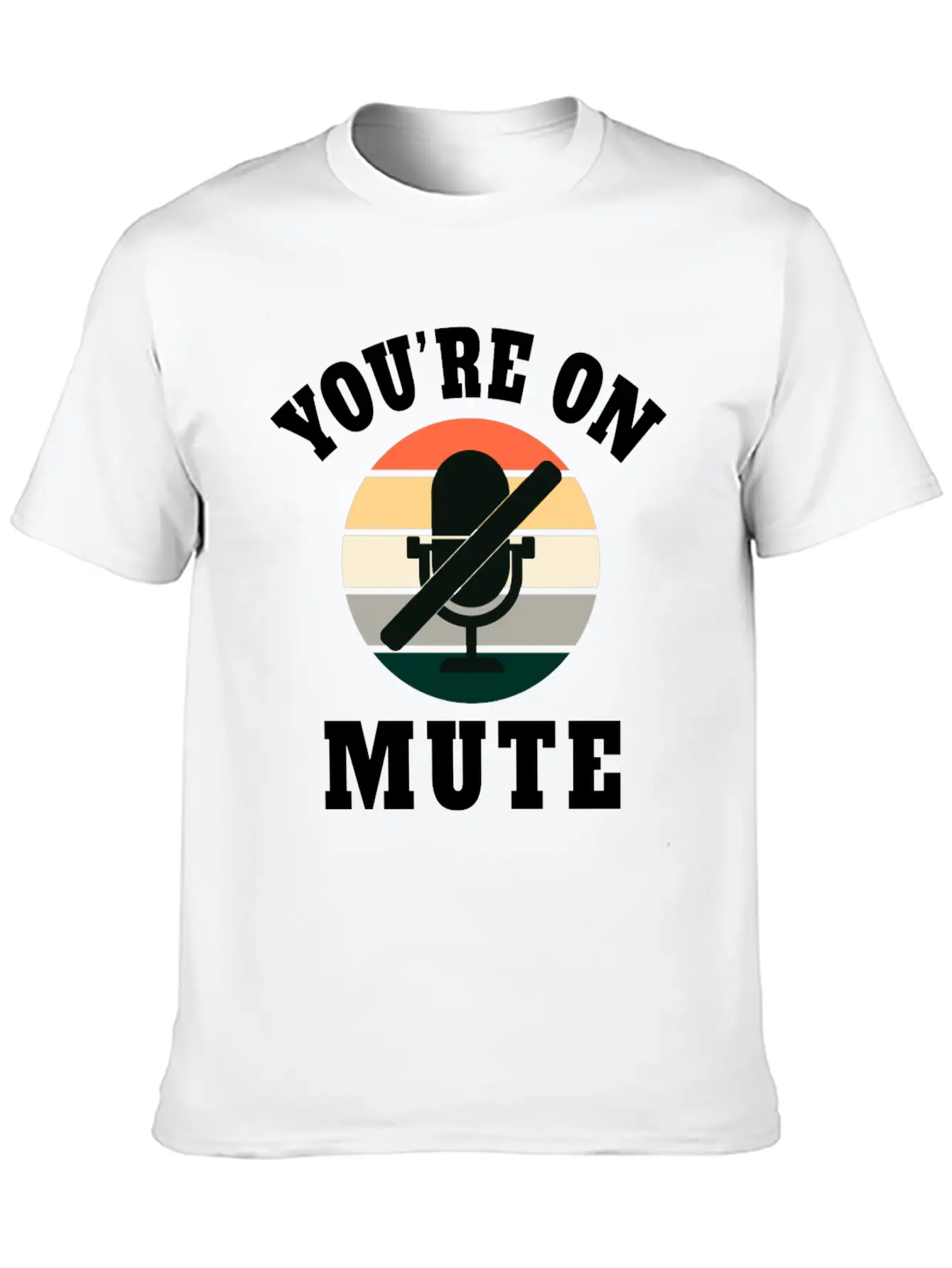 Homeoffice Microphone Office Work Job Essential Cotton Tee For Daily Outfits – Unisex Style