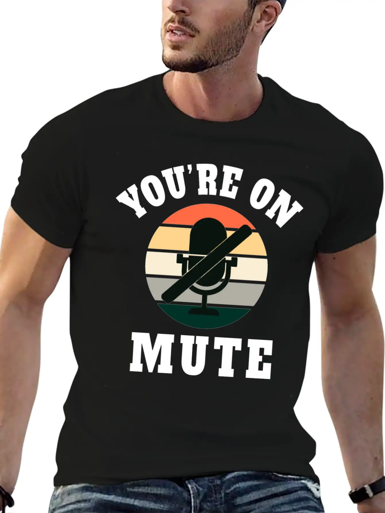 Homeoffice Microphone Office Work Job Essential Cotton Tee For Daily Outfits – Unisex Style