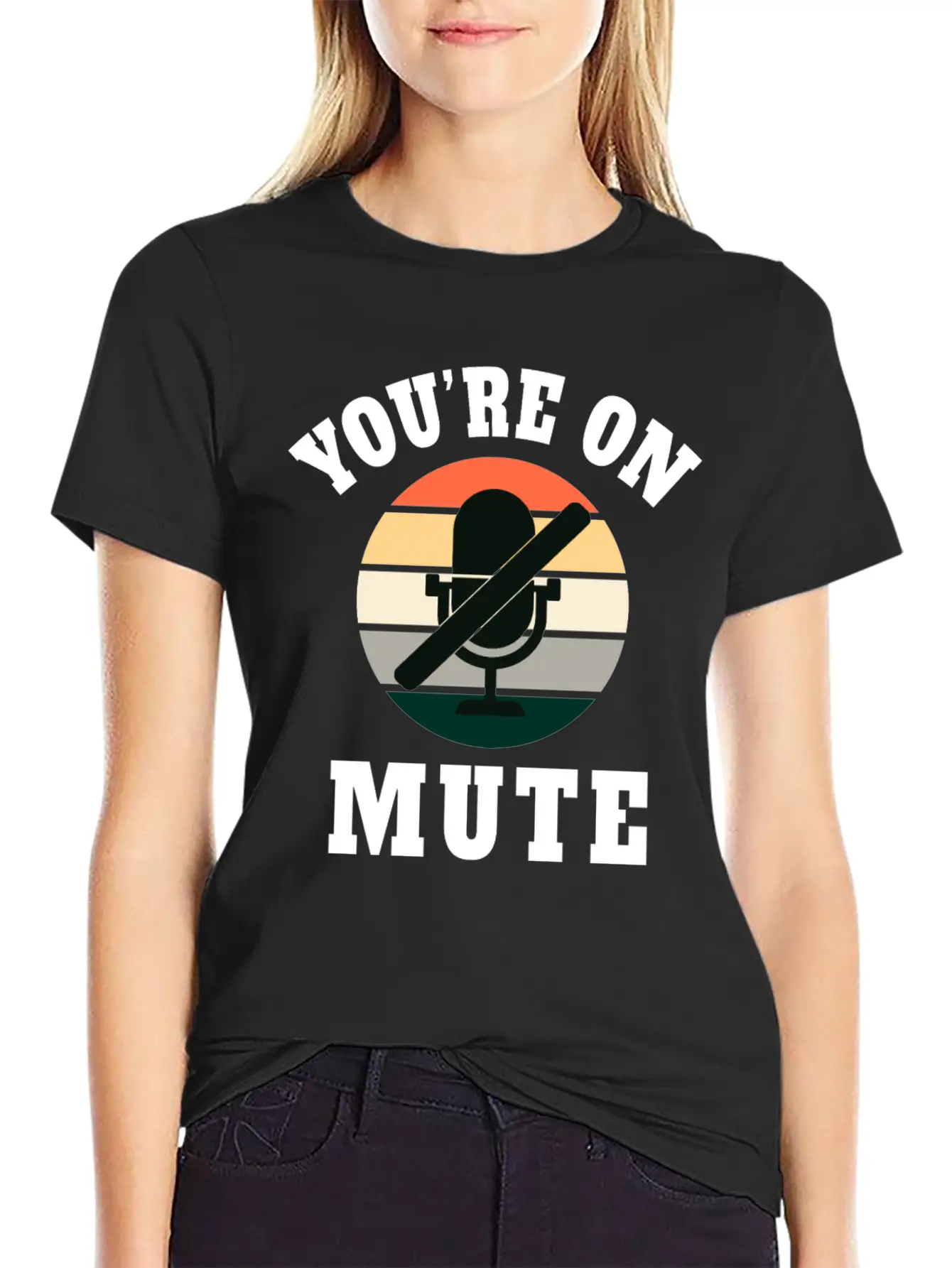 Homeoffice Microphone Office Work Job Essential Cotton Tee For Daily Outfits – Unisex Style