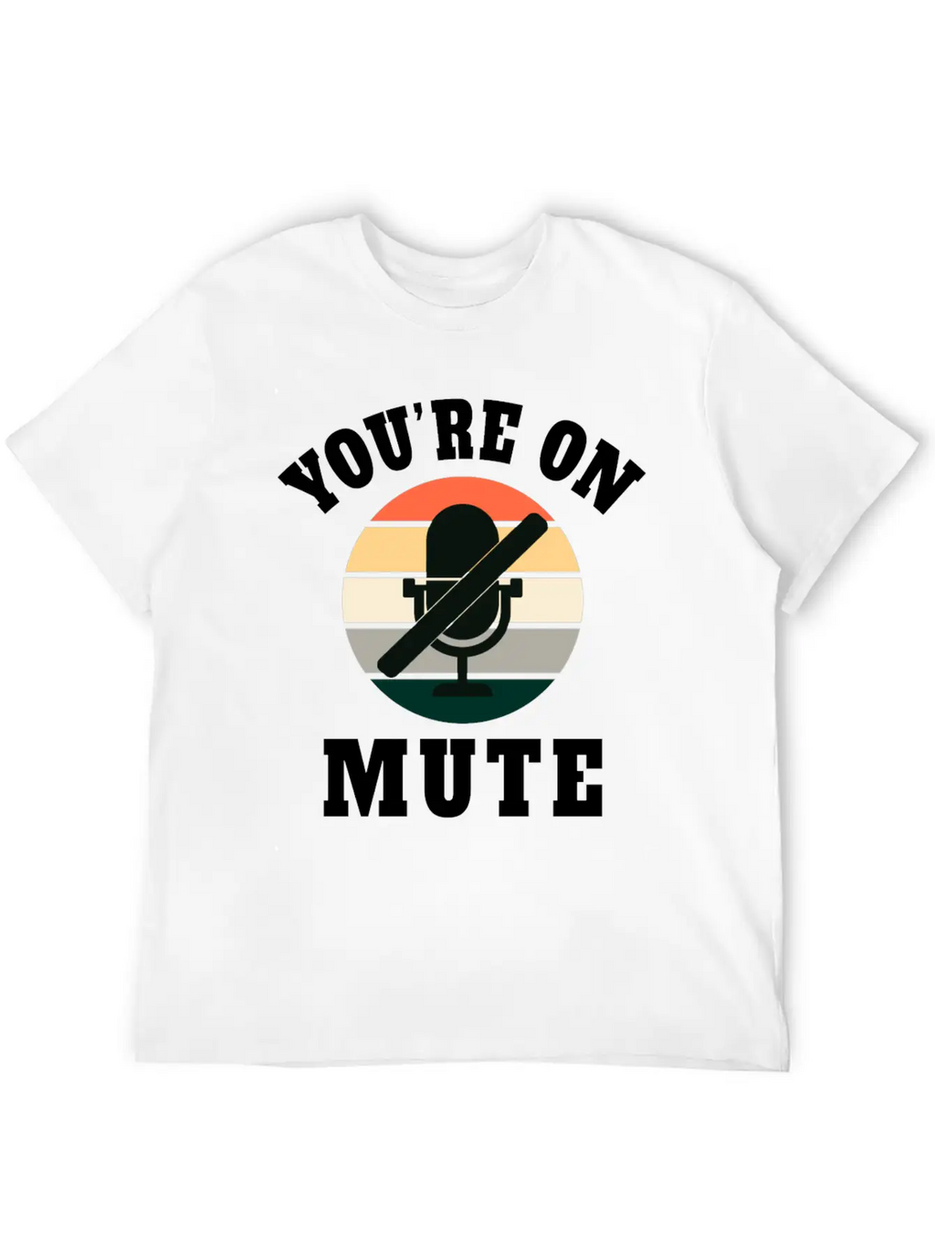 Homeoffice Microphone Office Work Job Essential Cotton Tee For Daily Outfits – Unisex Style