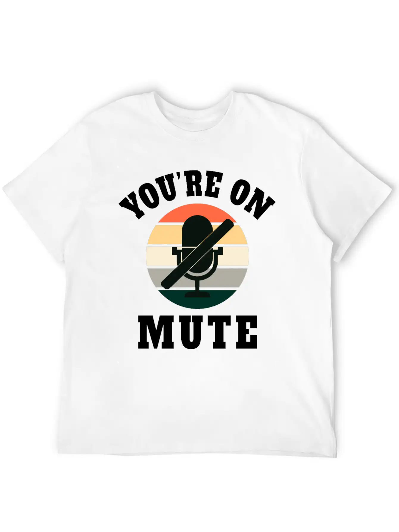 Homeoffice Microphone Office Work Job Essential Cotton Tee For Daily Outfits – Unisex Style