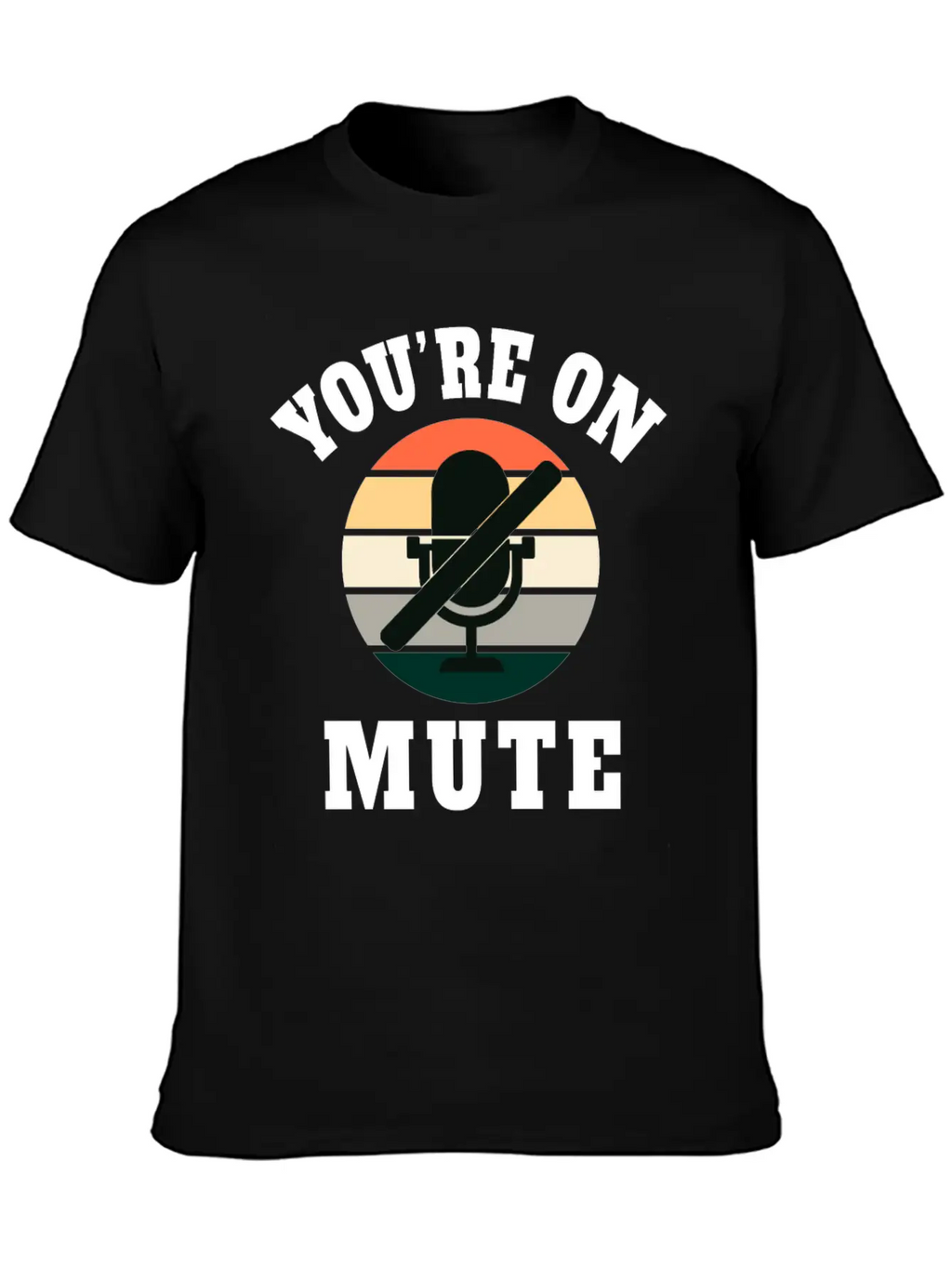 Homeoffice Microphone Office Work Job Essential Cotton Tee For Daily Outfits – Unisex Style