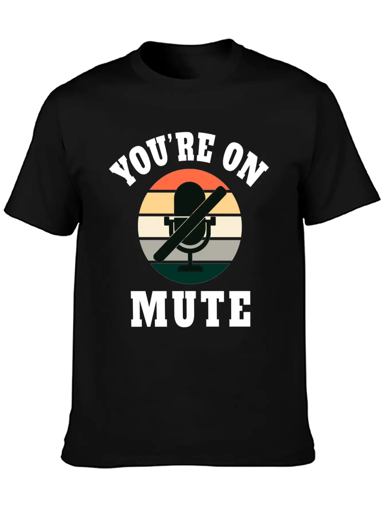 Homeoffice Microphone Office Work Job Essential Cotton Tee For Daily Outfits – Unisex Style