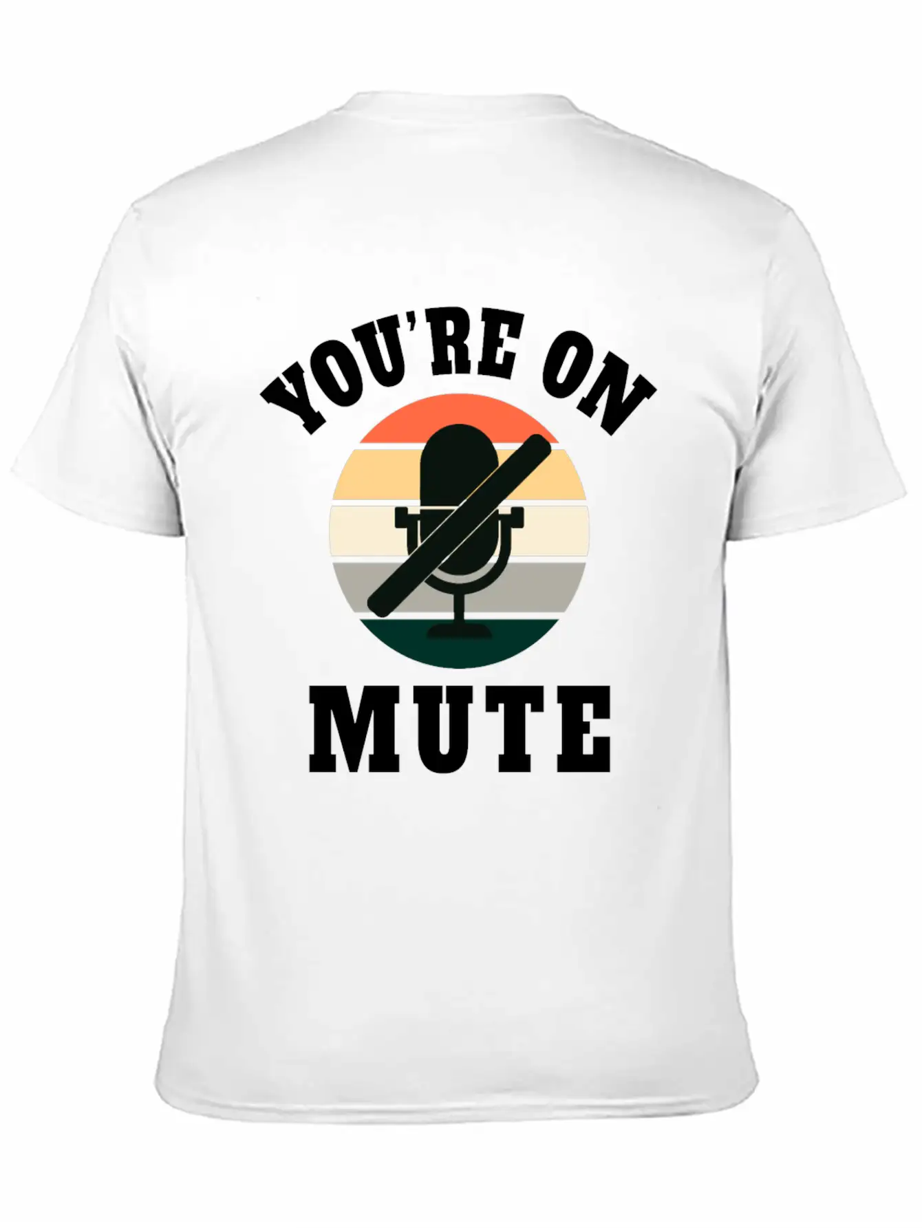 Homeoffice Microphone Office Work Job Essential Cotton Tee For Daily Outfits – Unisex Style