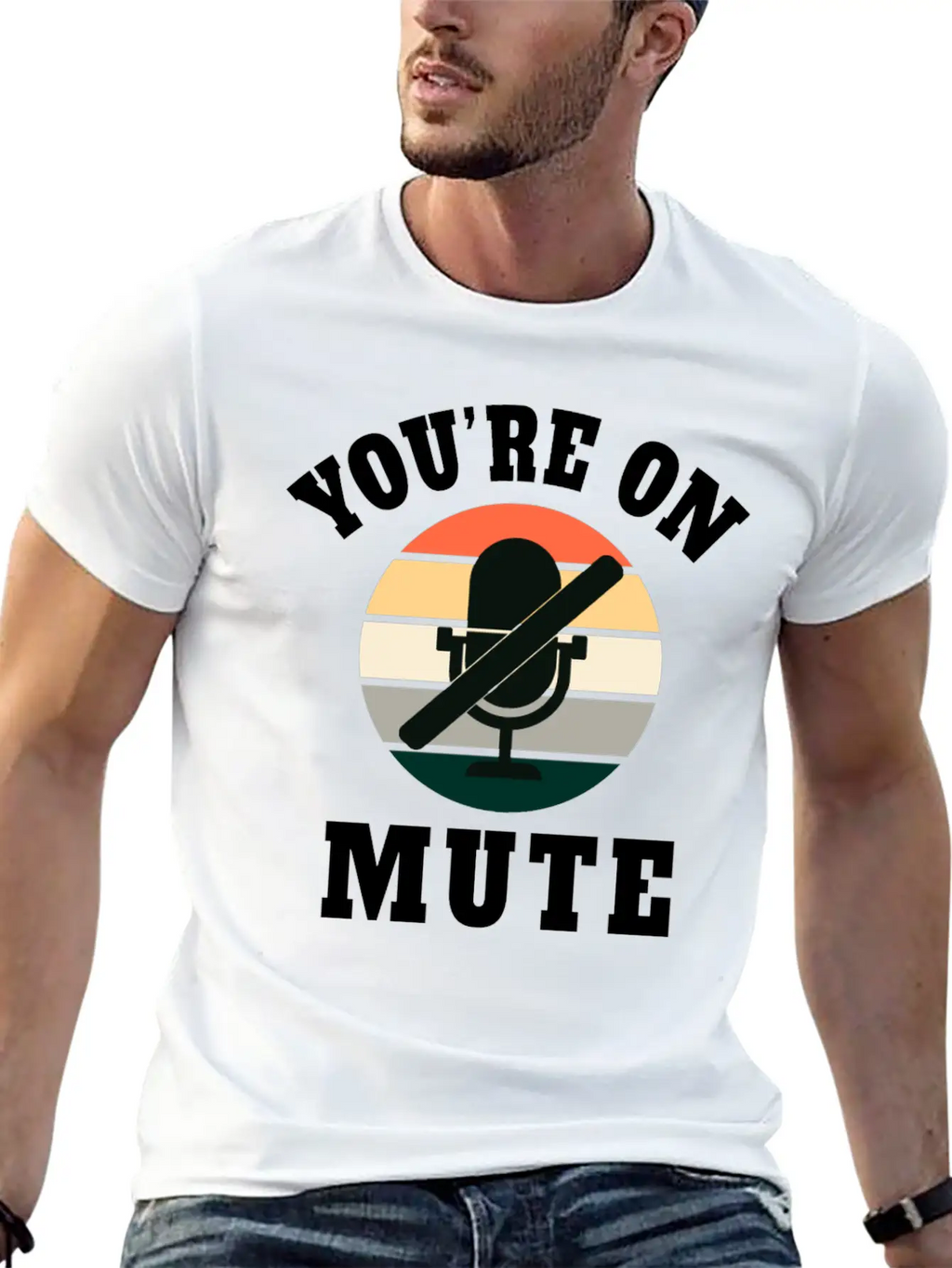 Homeoffice Microphone Office Work Job Essential Cotton Tee For Daily Outfits – Unisex Style
