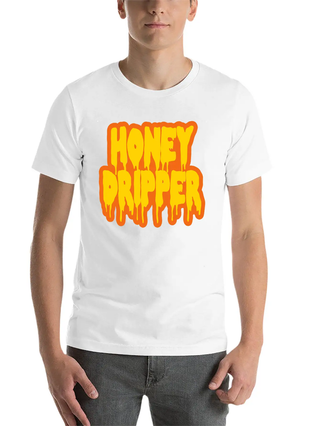 Honey Dripper Stylish Everyday T-Shirt – Unisex Basic Cotton Tee