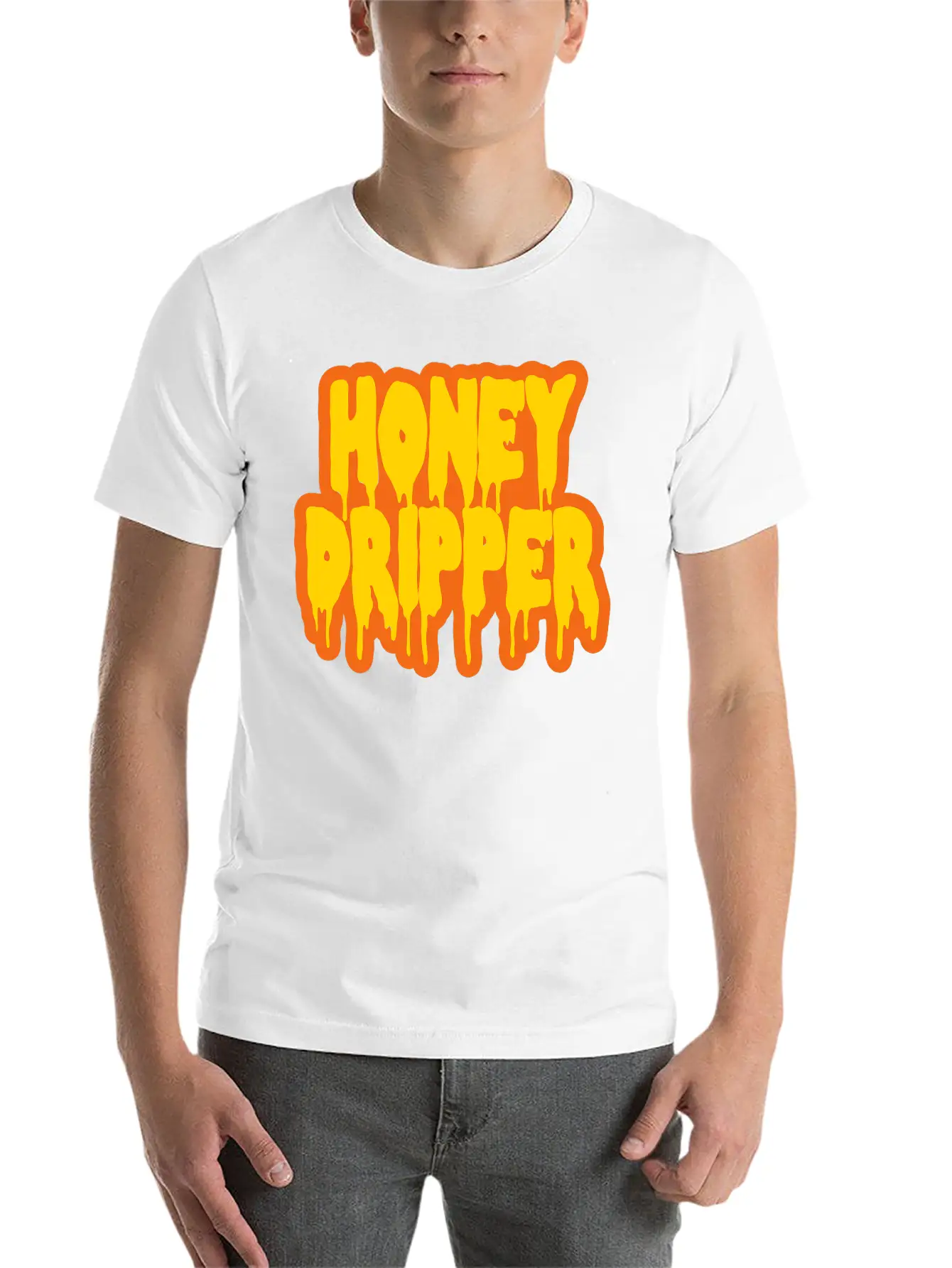 Honey Dripper Stylish Everyday T-Shirt – Unisex Basic Cotton Tee
