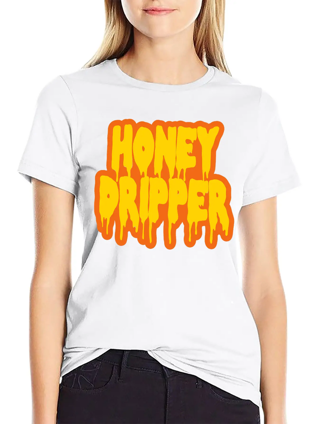 Honey Dripper Stylish Everyday T-Shirt – Unisex Basic Cotton Tee