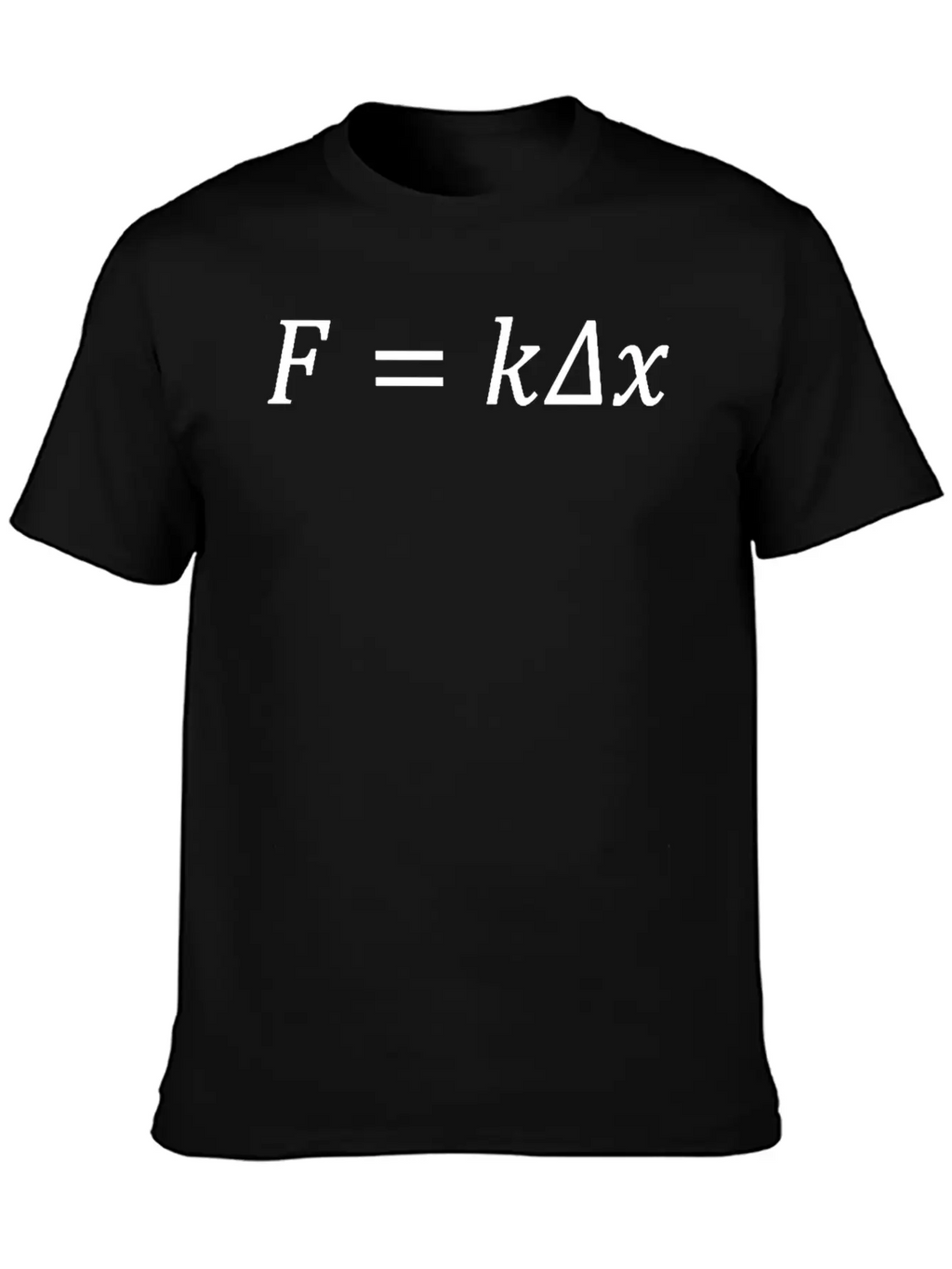 Hooke S Law For Linear Deformation Classical Essential Cotton Tee For Daily Outfits – Unisex Style