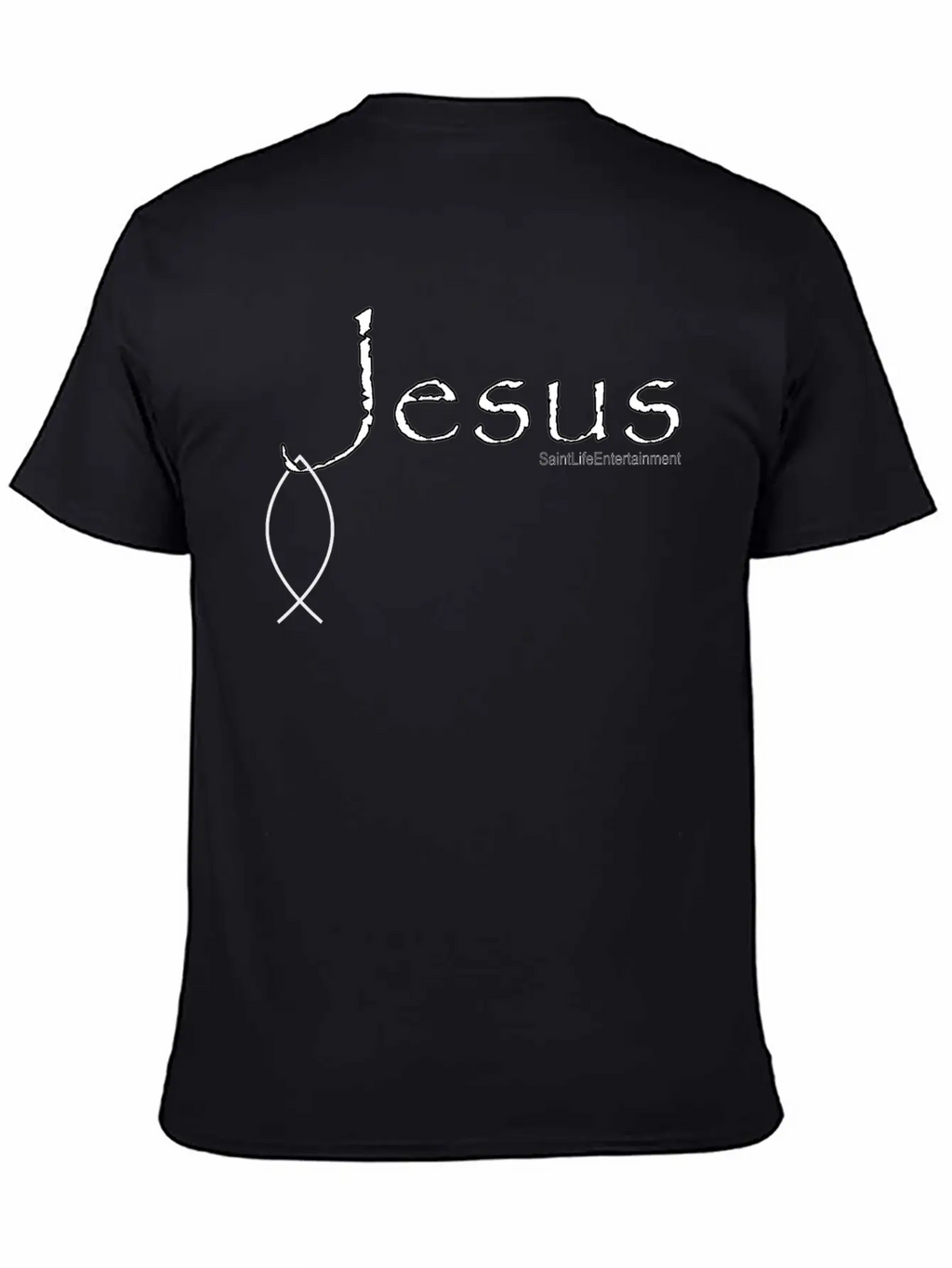 Hooked On Jesus Breathable Soft Cotton T-Shirt – Timeless Casual Look