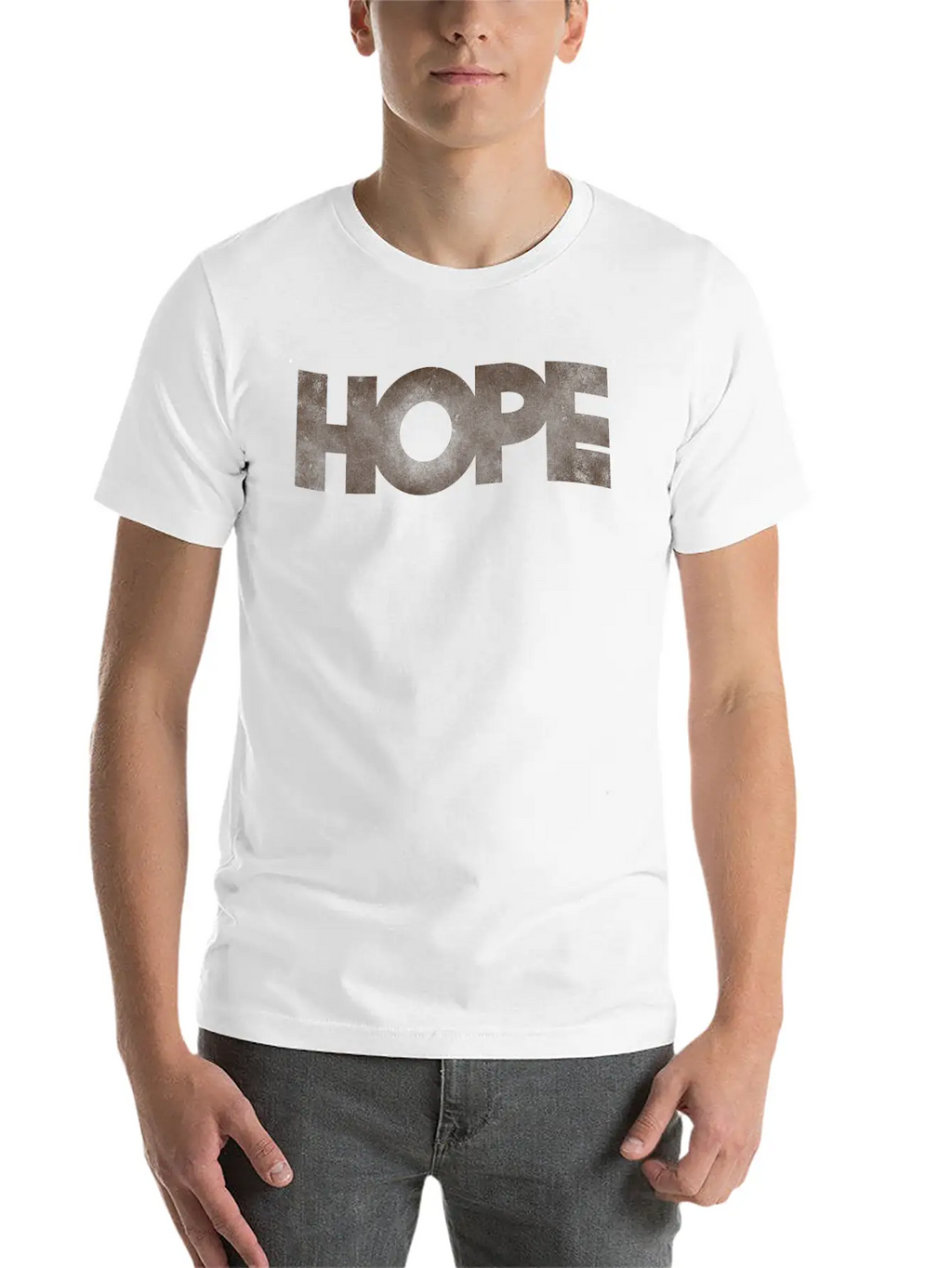 Hope Unisex Short Sleeve Soft Cotton T-Shirt – Casual Everyday Wear
