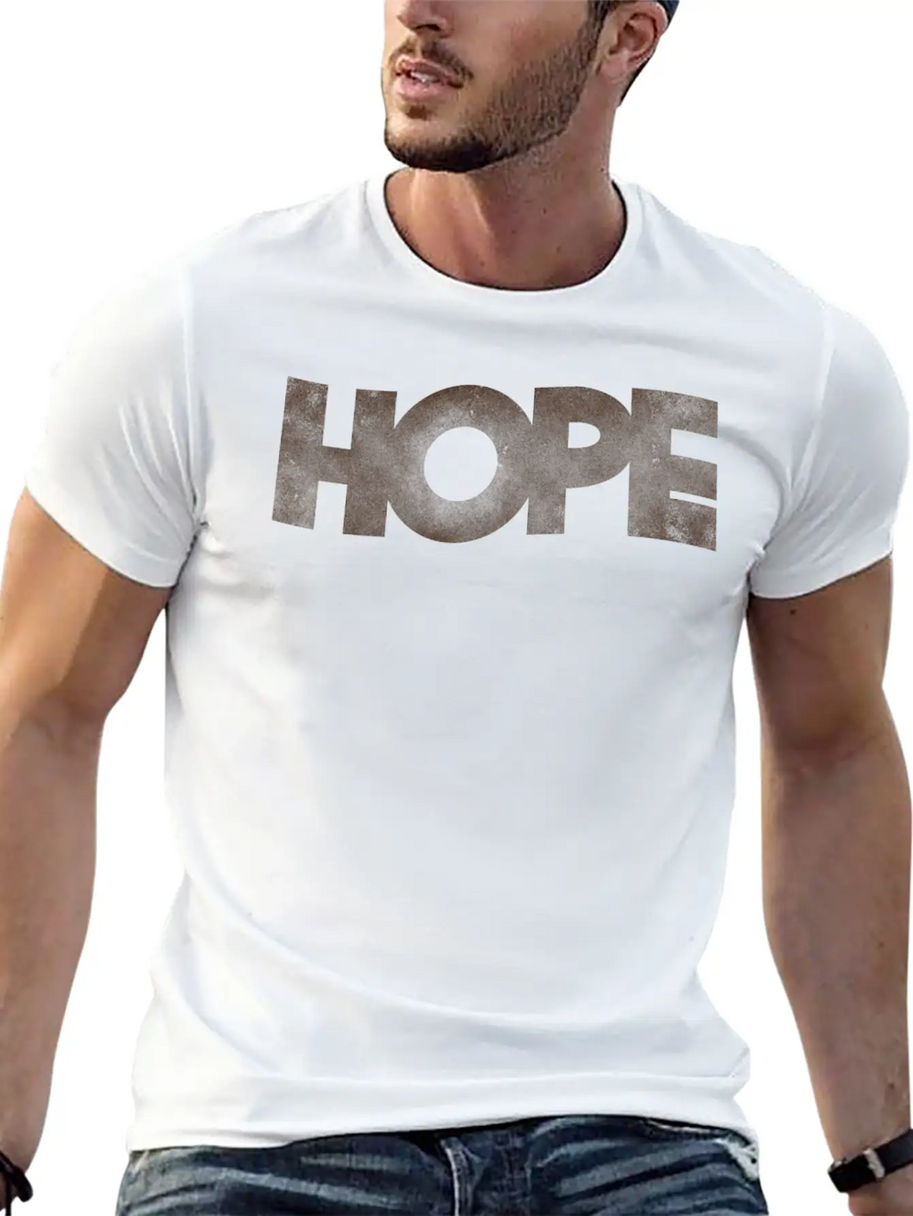 Hope Unisex Short Sleeve Soft Cotton T-Shirt – Casual Everyday Wear