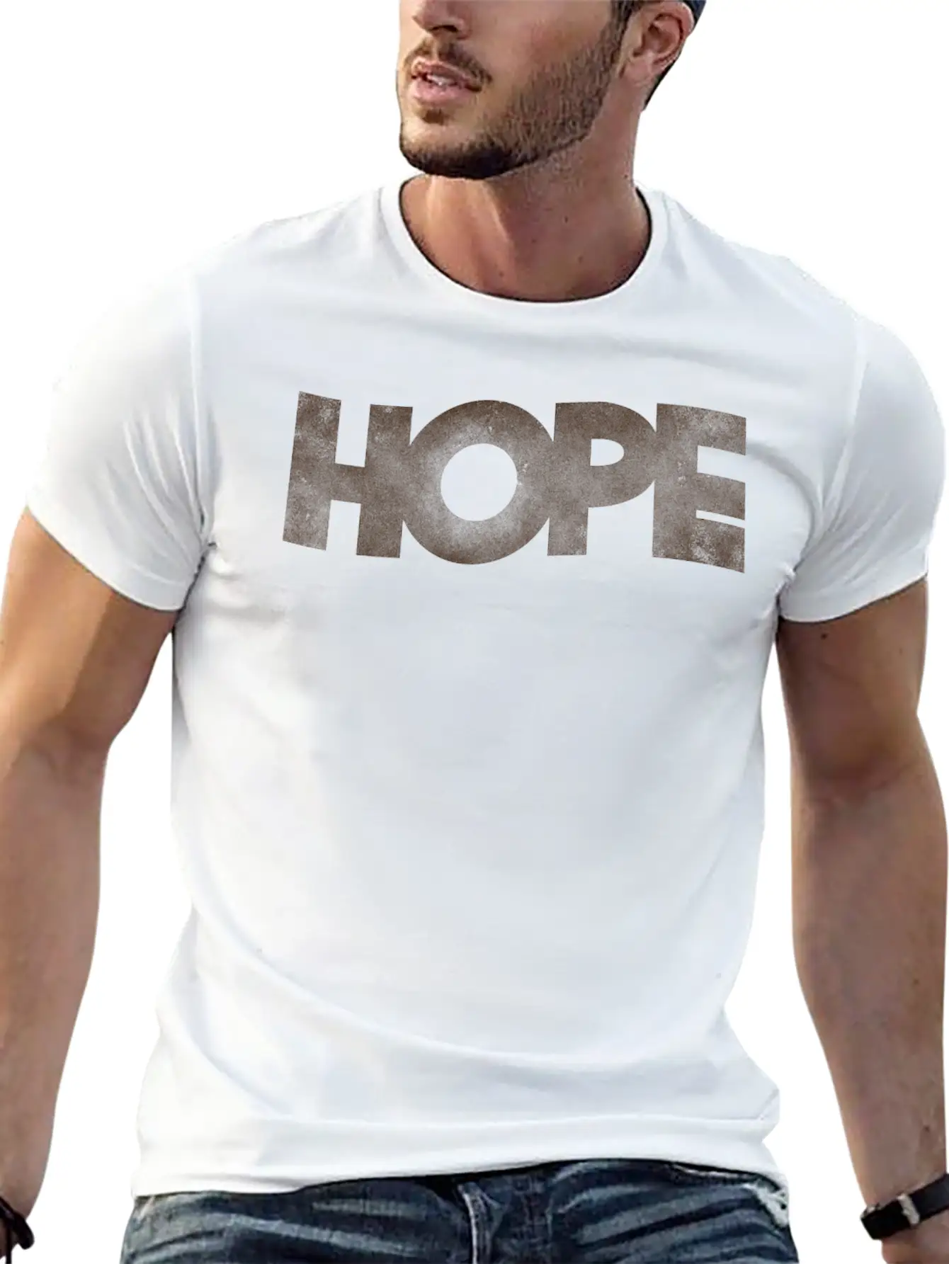 Hope Unisex Short Sleeve Soft Cotton T-Shirt – Casual Everyday Wear