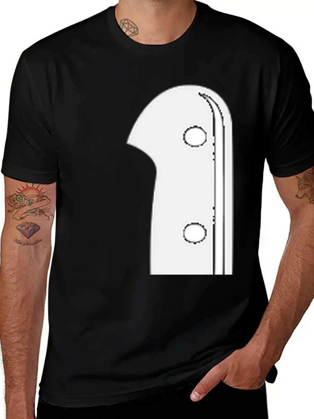 Horror Movie Characters In Knives Casual Graphic T-Shirt – Simple And Comfortable Daily Wear