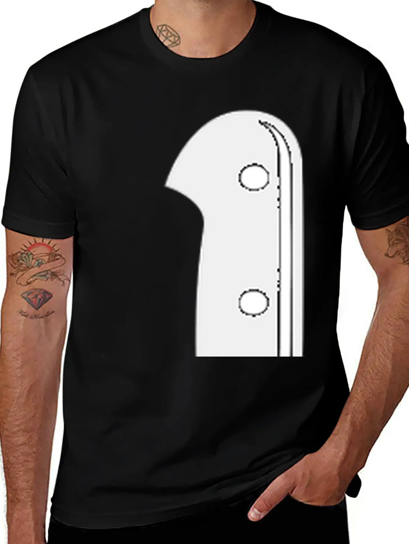 Horror Movie Characters In Knives Casual Graphic T-Shirt – Simple And Comfortable Daily Wear