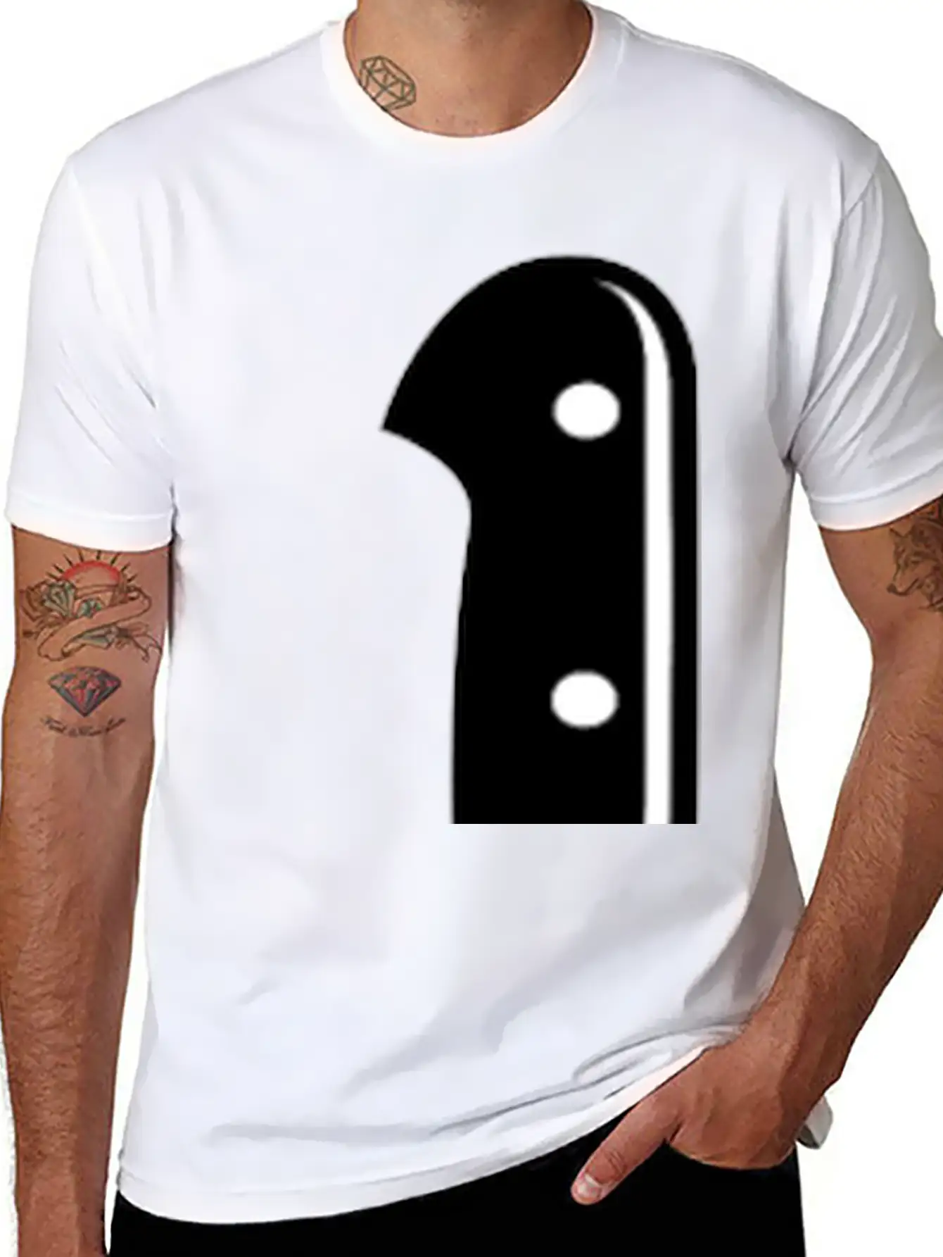 Horror Movie Characters In Knives Casual Graphic T-Shirt – Simple And Comfortable Daily Wear