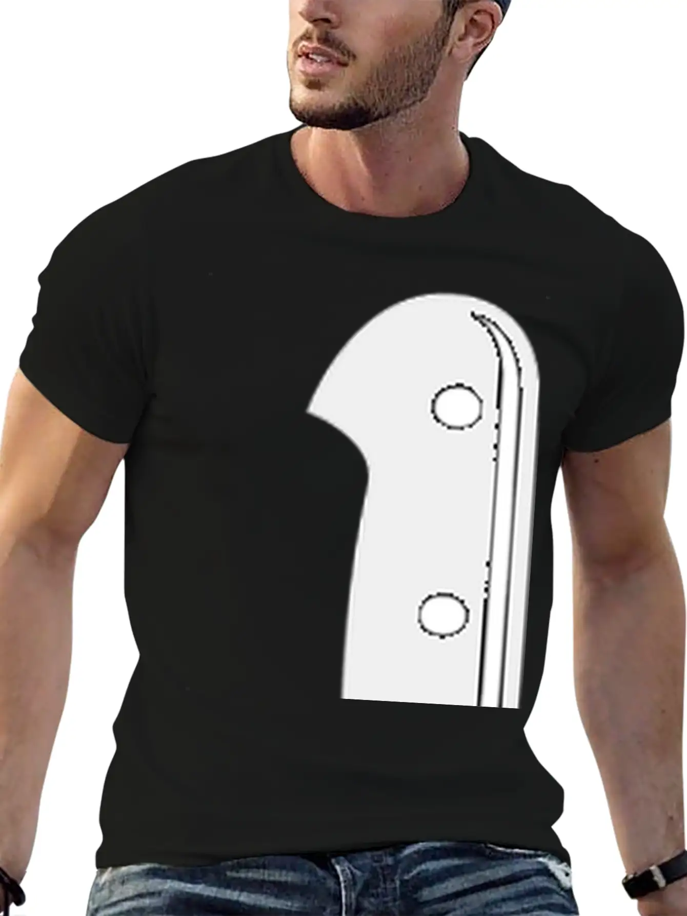 Horror Movie Characters In Knives Casual Graphic T-Shirt – Simple And Comfortable Daily Wear