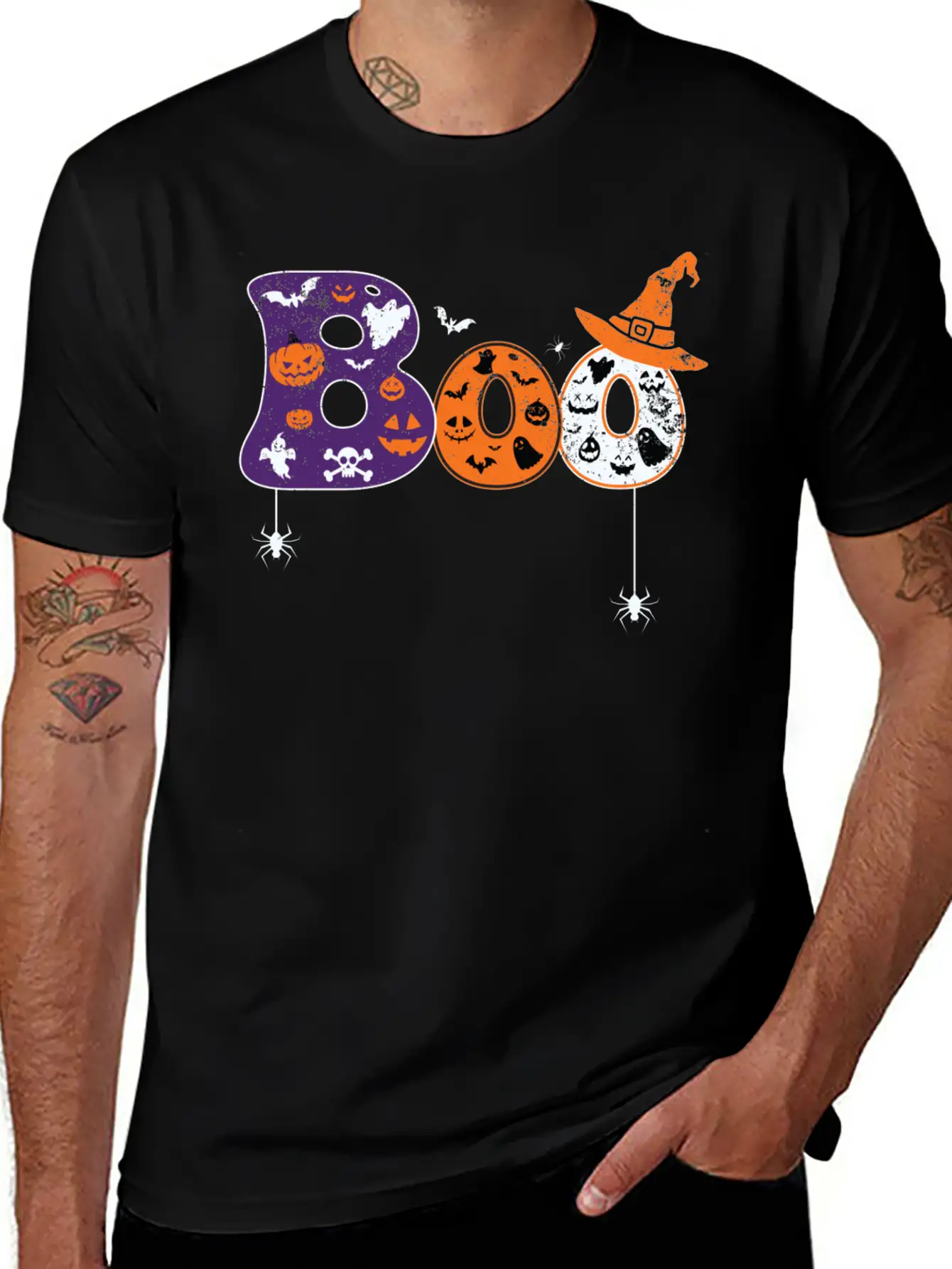 Horror Witch Film Outfit Film Festival Halloween Essential Cotton Tee For Daily Outfits – Unisex Style