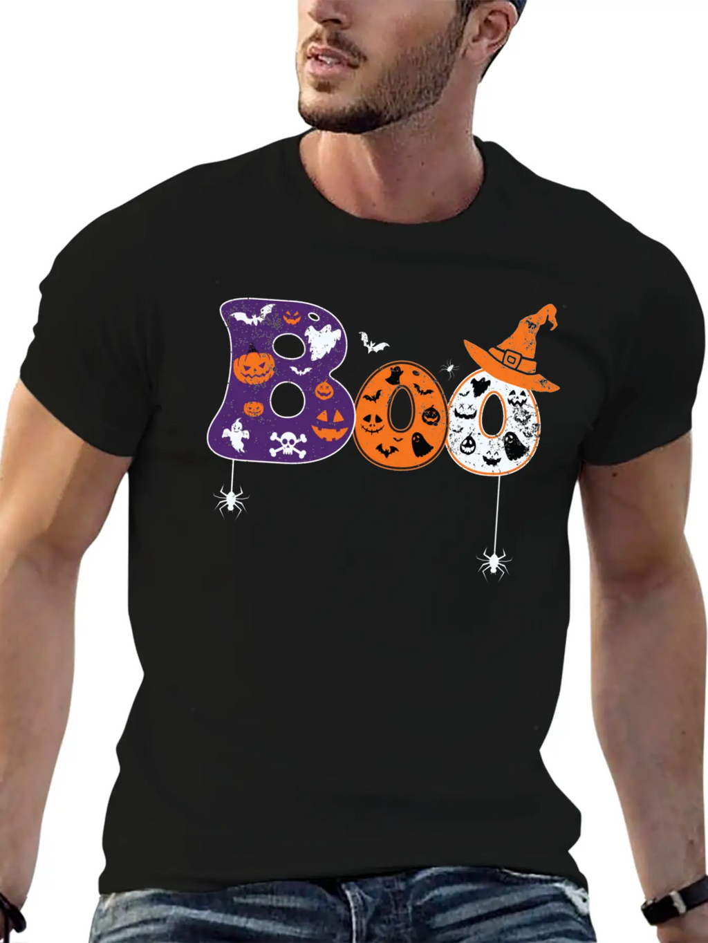 Horror Witch Film Outfit Film Festival Halloween Essential Cotton Tee For Daily Outfits – Unisex Style