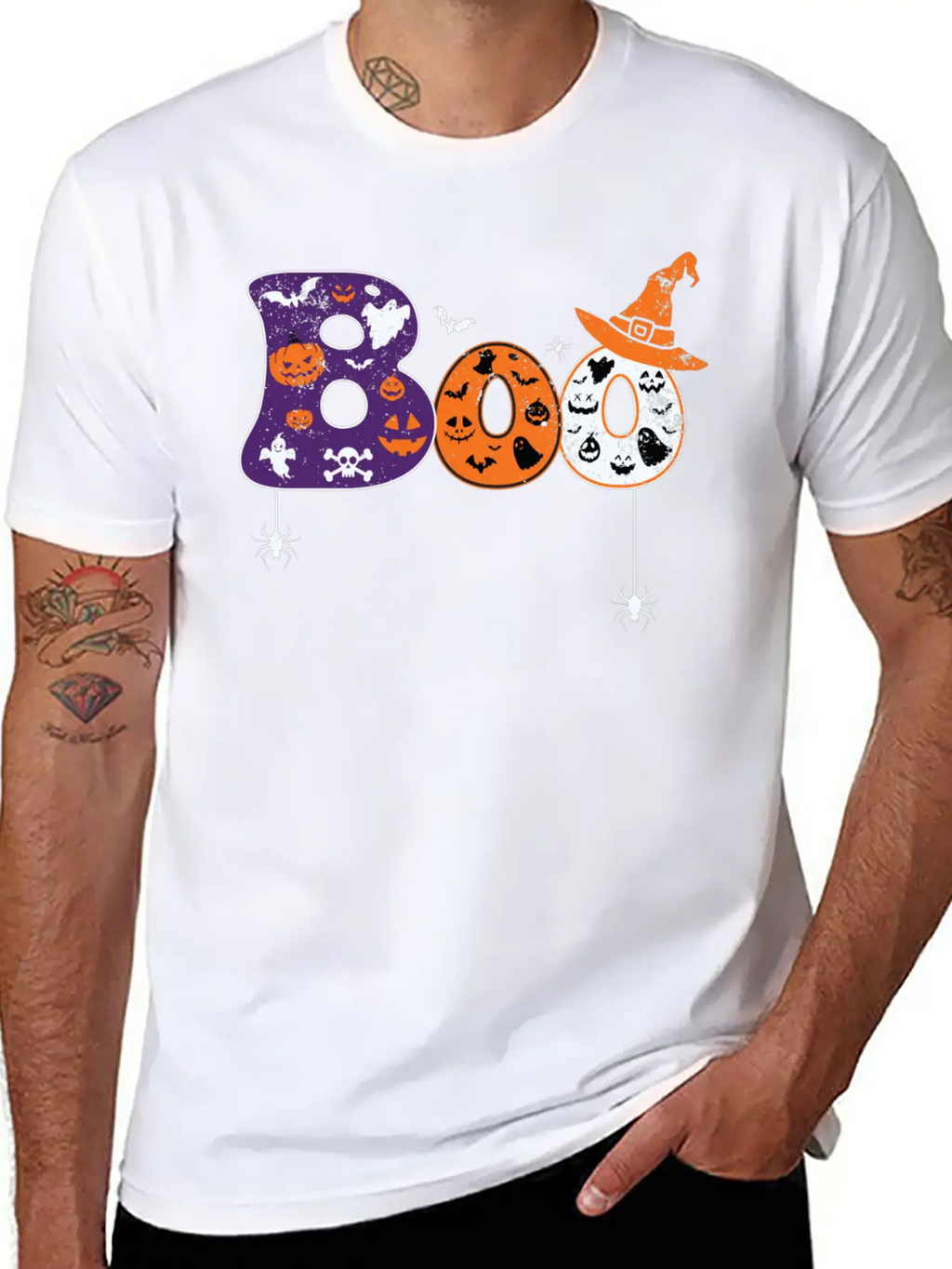 Horror Witch Film Outfit Film Festival Halloween Essential Cotton Tee For Daily Outfits – Unisex Style