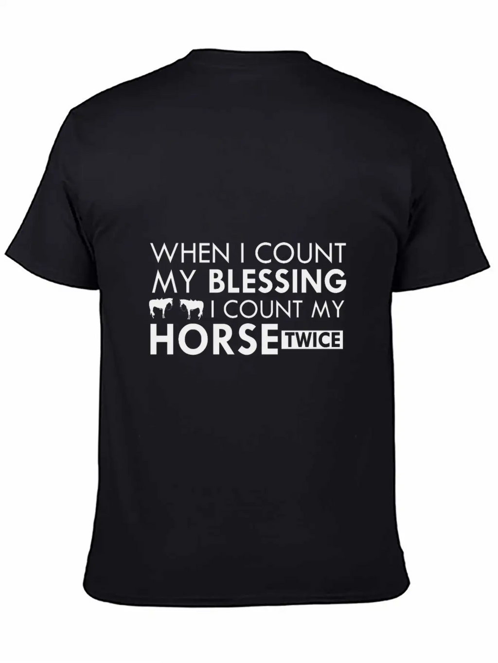 Horse Classic Fit Graphic Tee For Daily Comfort – Unisex Cotton Shirt