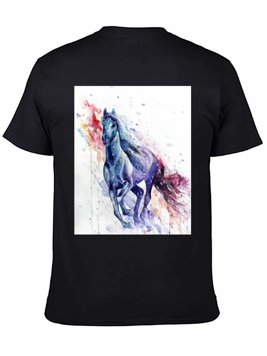 Horse Colors Unisex Casual T-Shirt – Clean Design For Daily Comfort