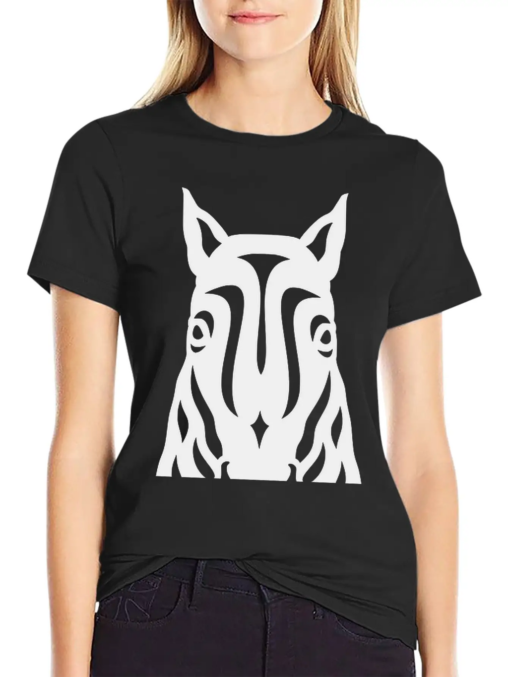Horse Face Rick Unisex Casual T-Shirt – Clean Design For Daily Comfort