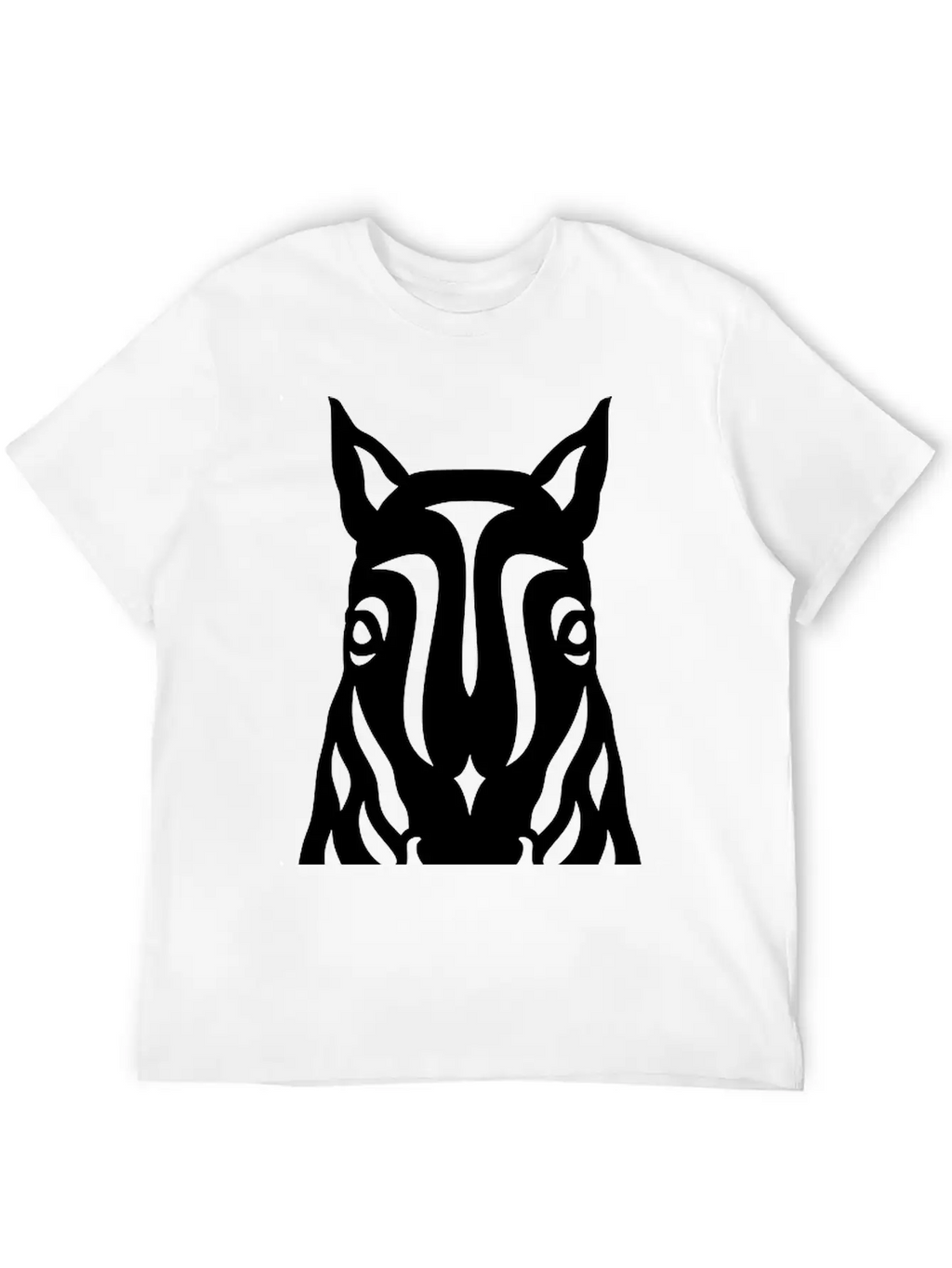 Horse Face Rick Unisex Casual T-Shirt – Clean Design For Daily Comfort
