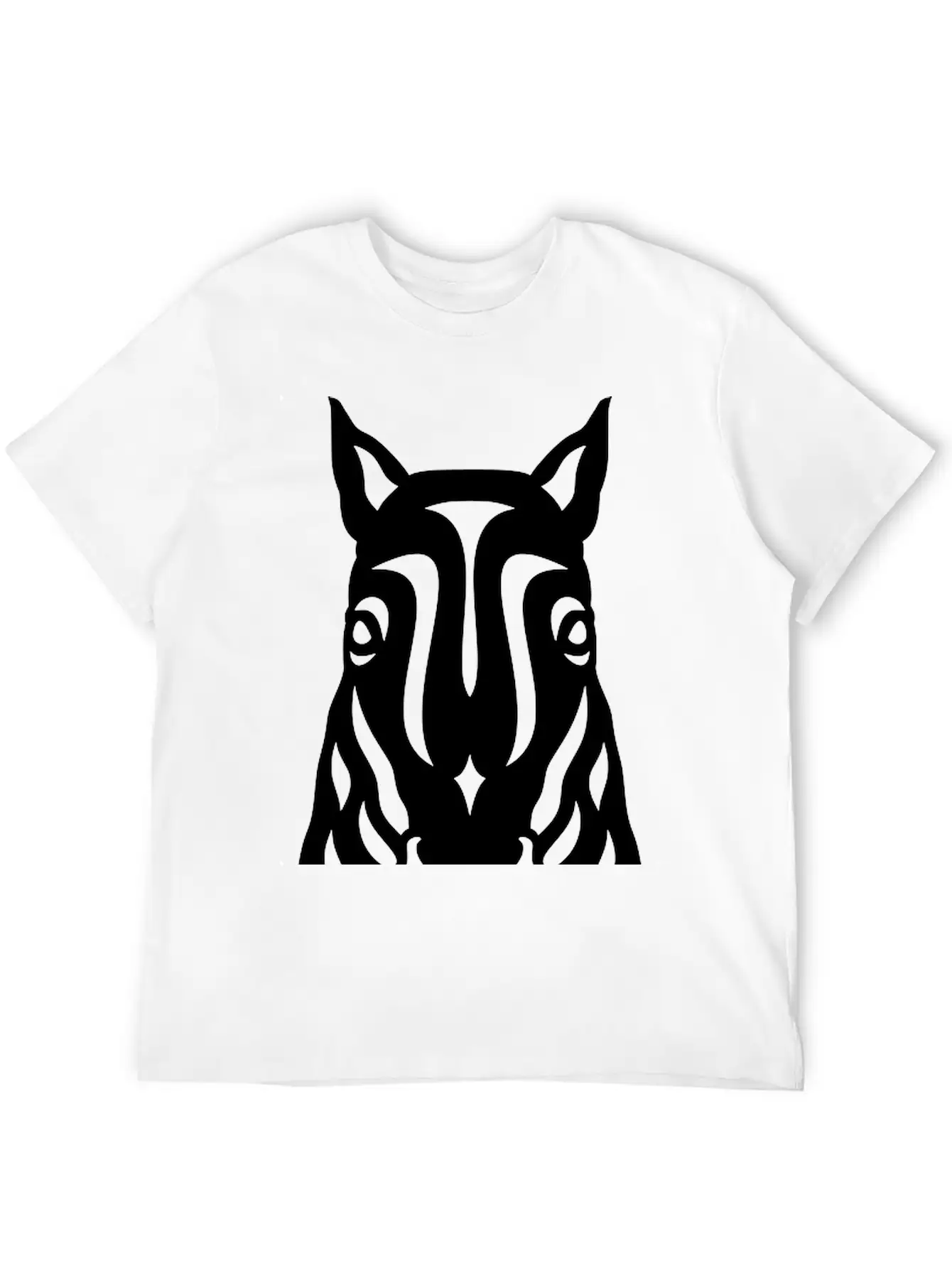 Horse Face Rick Unisex Casual T-Shirt – Clean Design For Daily Comfort