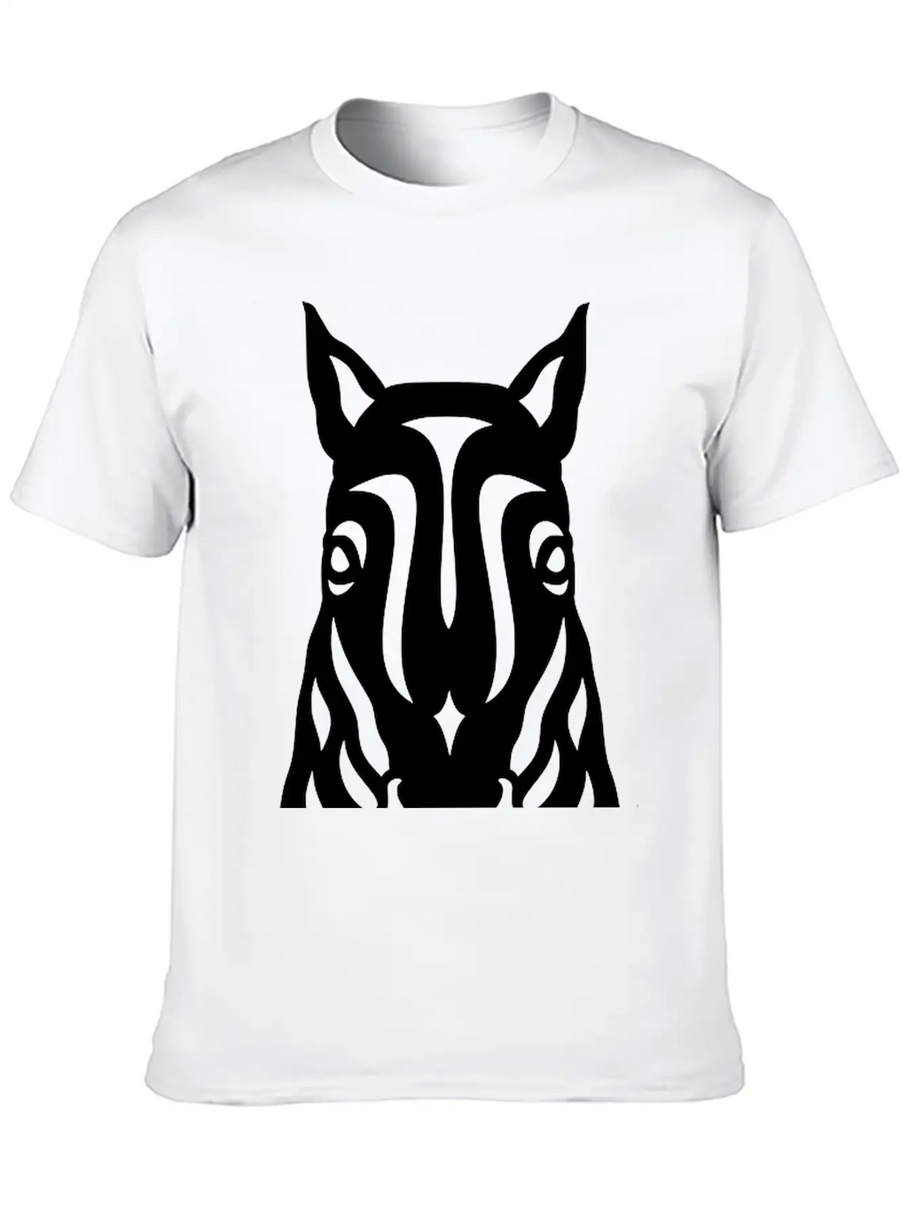 Horse Face Rick Unisex Casual T-Shirt – Clean Design For Daily Comfort