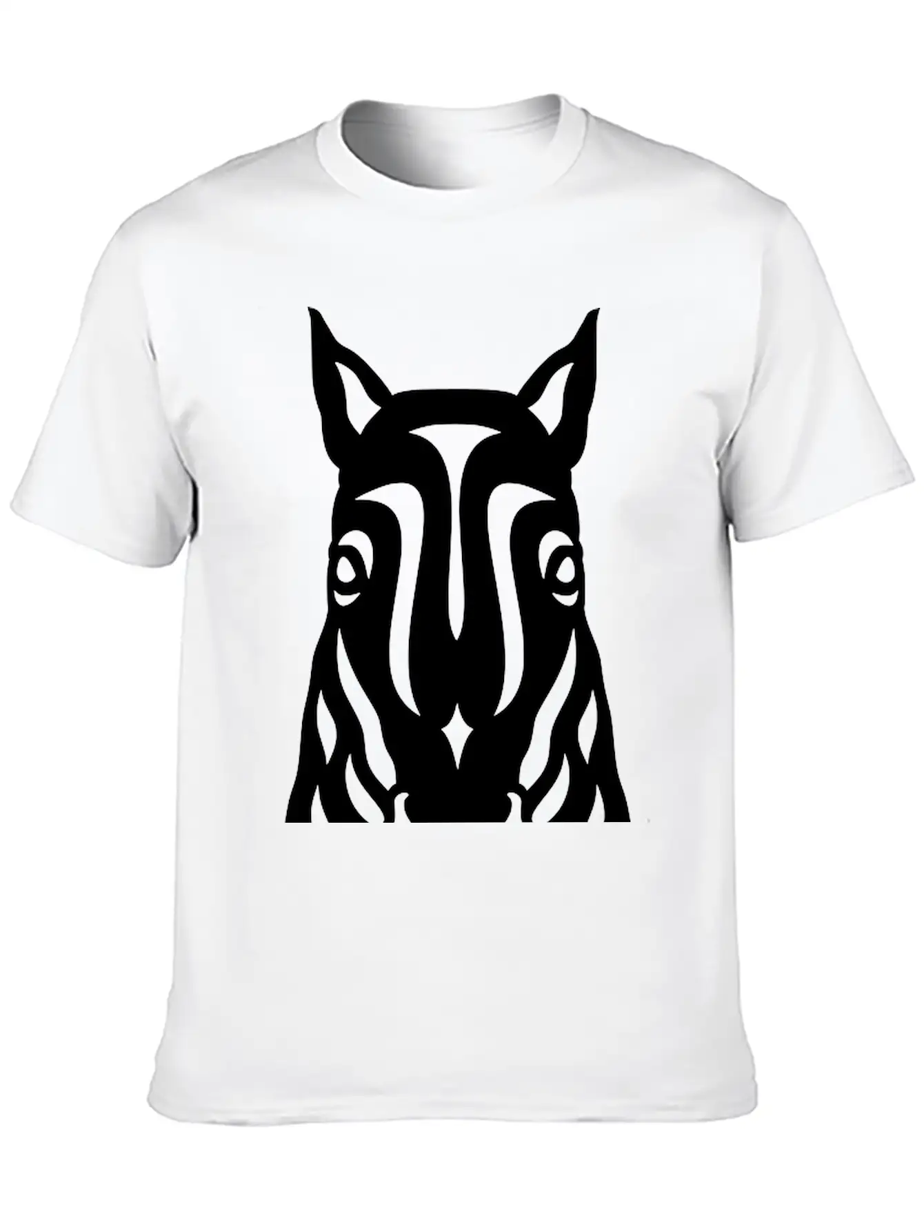 Horse Face Rick Unisex Casual T-Shirt – Clean Design For Daily Comfort