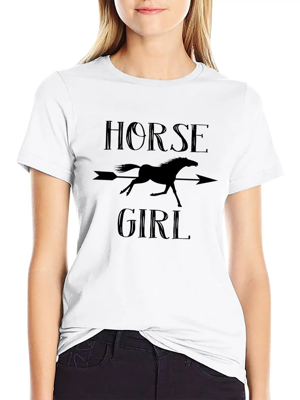Horse Girl Horse Rider Equestrian Unisex Casual T-Shirt – Clean Design For Daily Comfort